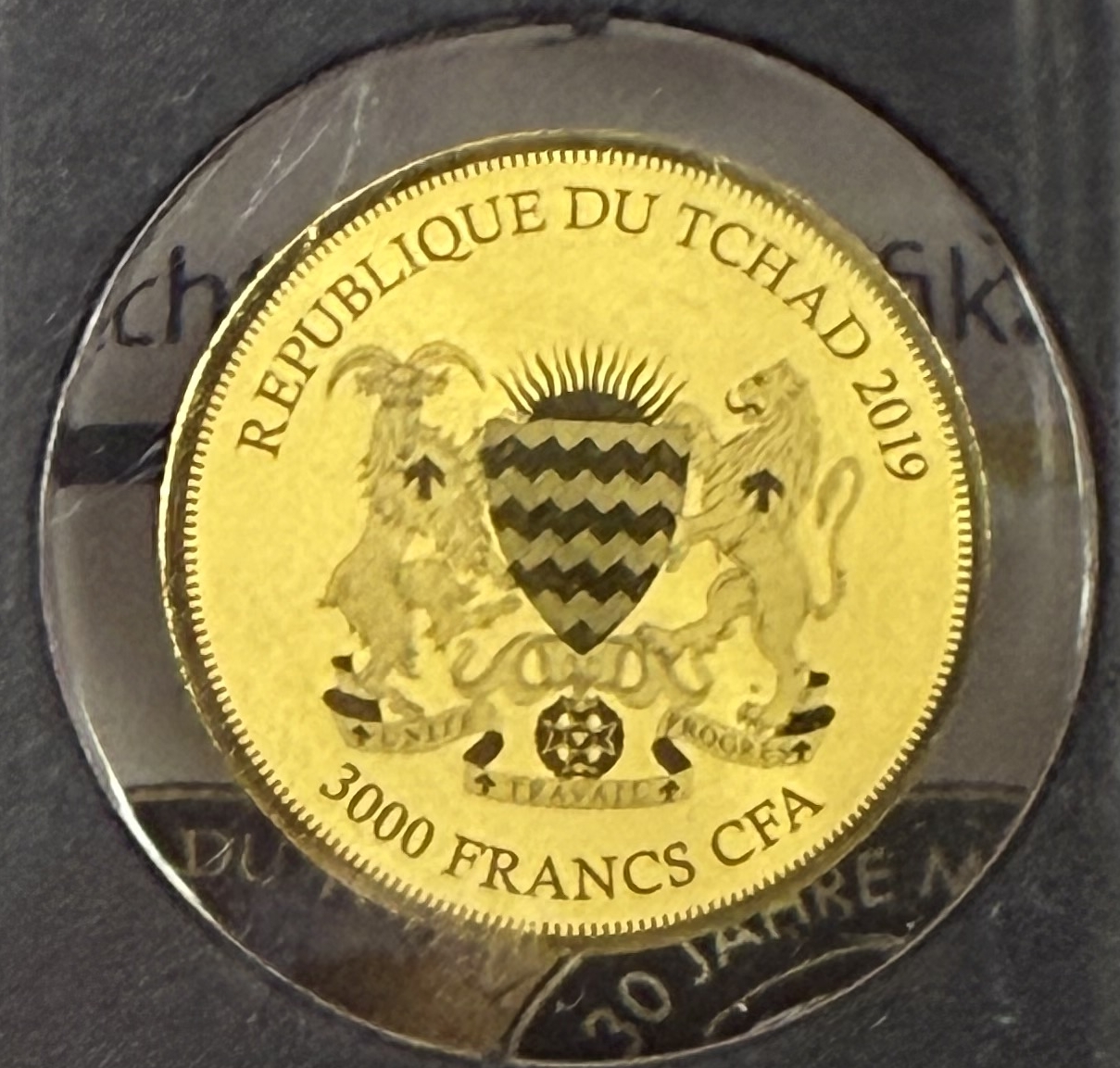 Chad - 30th Anniversary of the Fall of the Berlin Wall Collection - 11×3,000 Franc Coins - .999 Gold, Approximately ... - 1 25