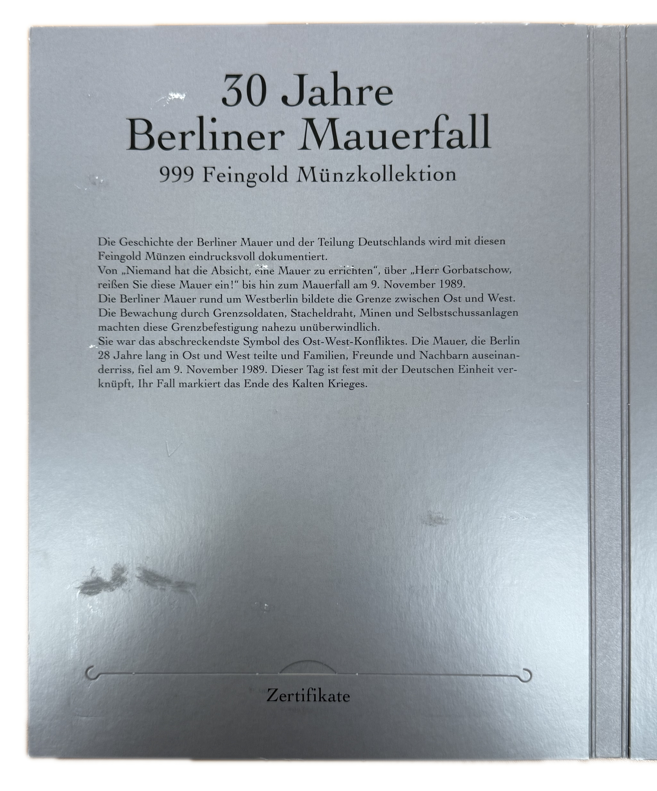 Chad - 30th Anniversary of the Fall of the Berlin Wall Collection - 11×3,000 Franc Coins - .999 Gold, Approximately ... - 1 28