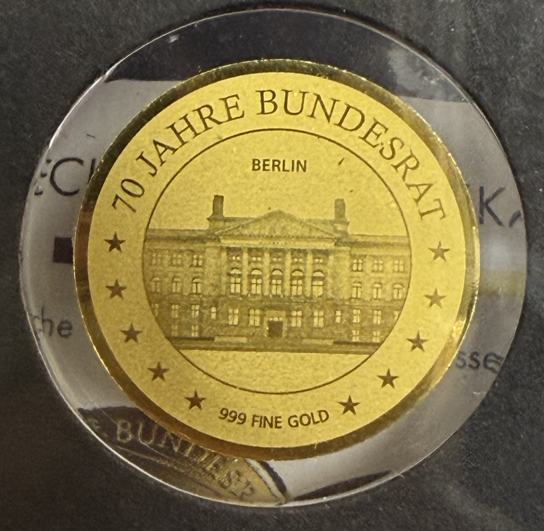 Chad - “German Landmarks and Events in Gold” Series 2020 - 10×3,000 CFA Franc Gold Coins - .999 Gold, Approximately ... - 1 9