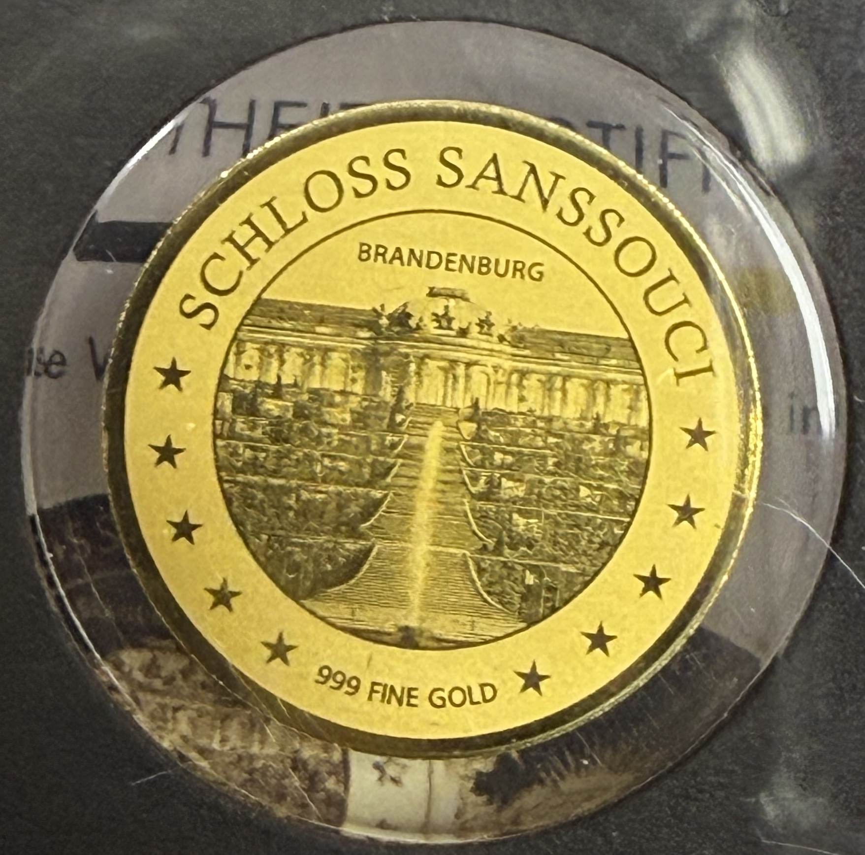 Chad - “German Landmarks and Events in Gold” Series 2020 - 10×3,000 CFA Franc Gold Coins - .999 Gold, Approximately ... - 1 7