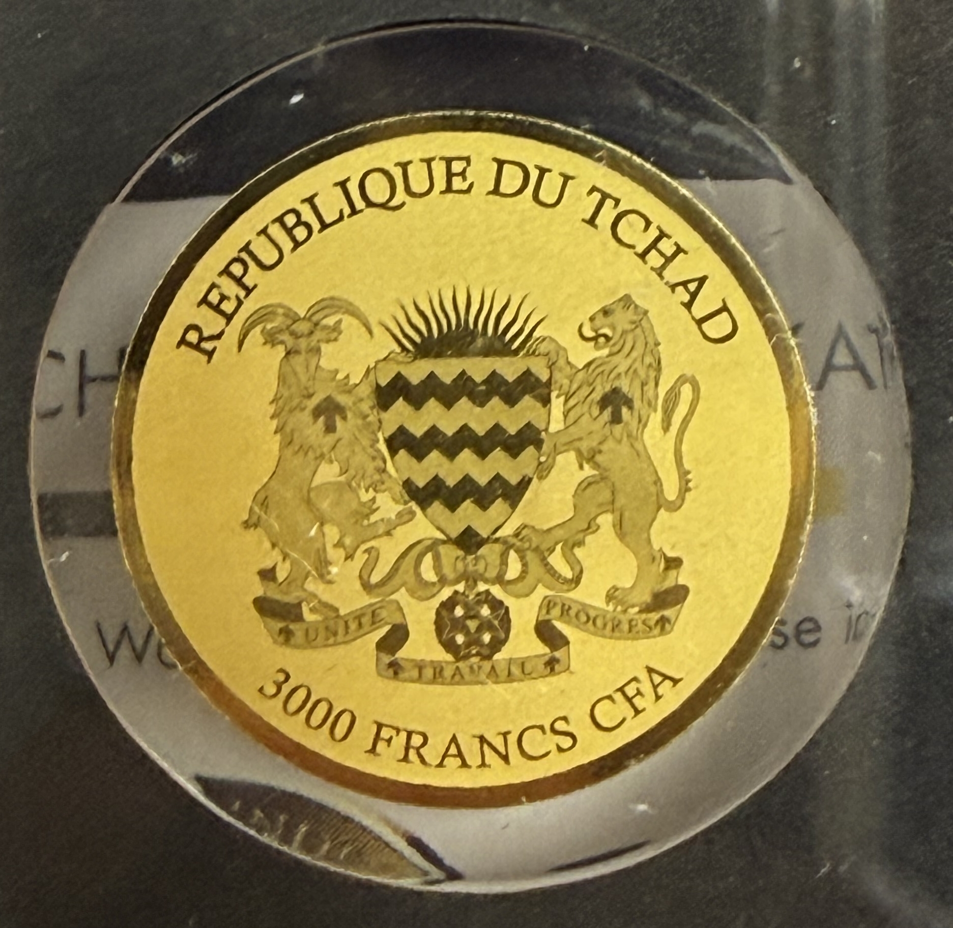 Chad - “German Landmarks and Events in Gold” Series 2020 - 10×3,000 CFA Franc Gold Coins - .999 Gold, Approximately ... - 1 10