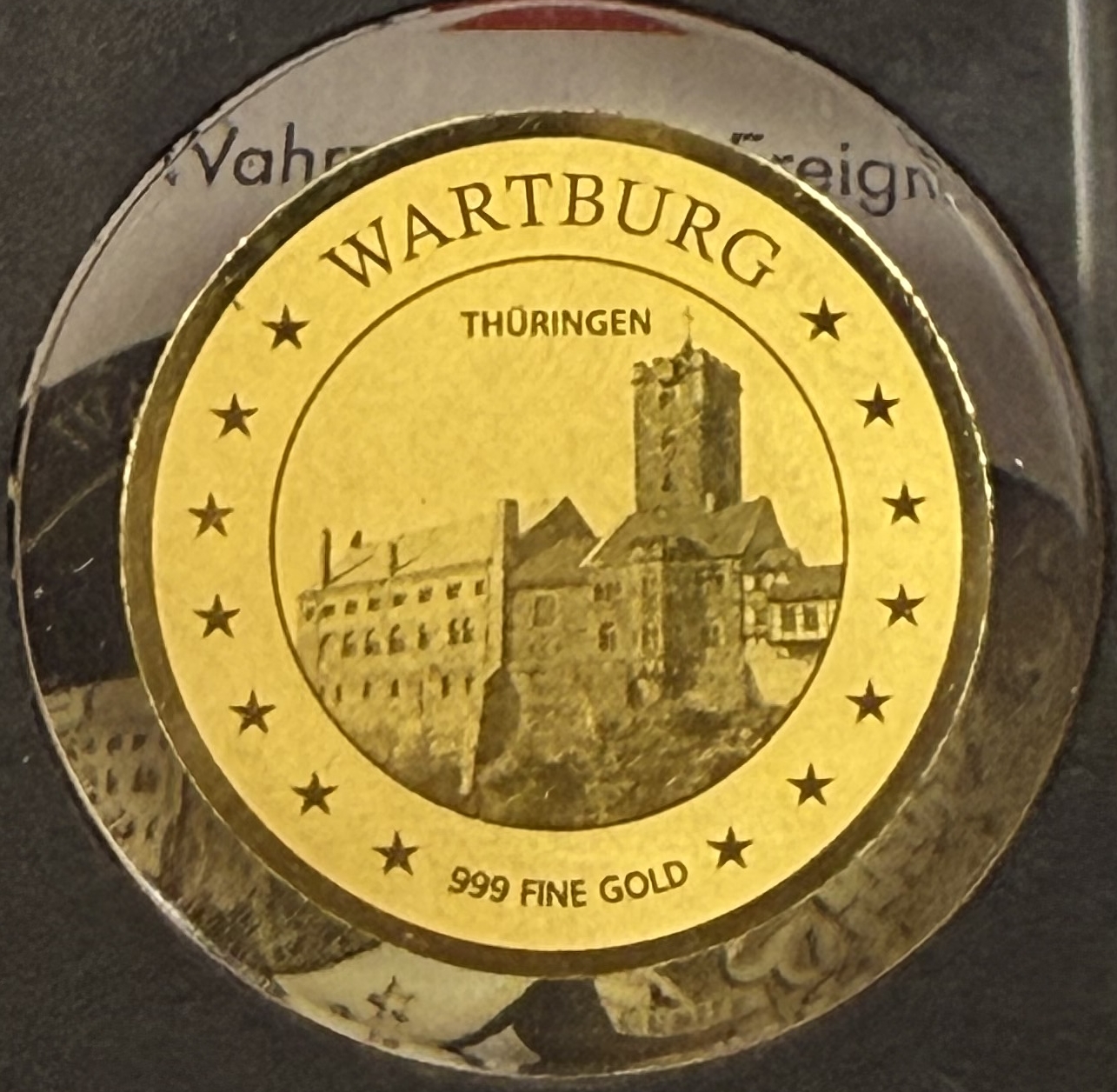 Chad - “German Landmarks and Events in Gold” Series 2020 - 10×3,000 CFA Franc Gold Coins - .999 Gold, Approximately ... - 1 21
