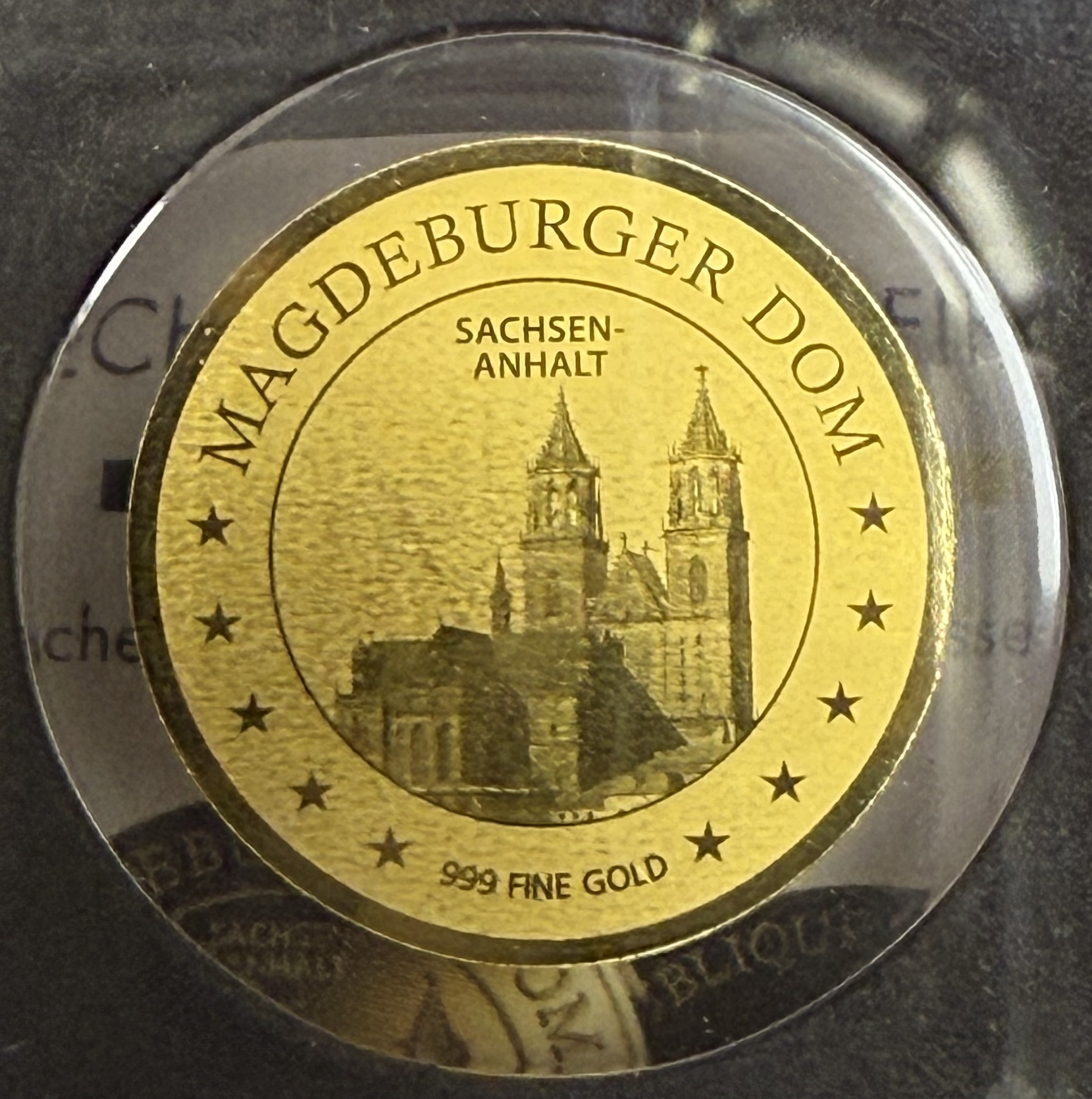 Chad - “German Landmarks and Events in Gold” Series 2020 - 10×3,000 CFA Franc Gold Coins - .999 Gold, Approximately ... - 1 23