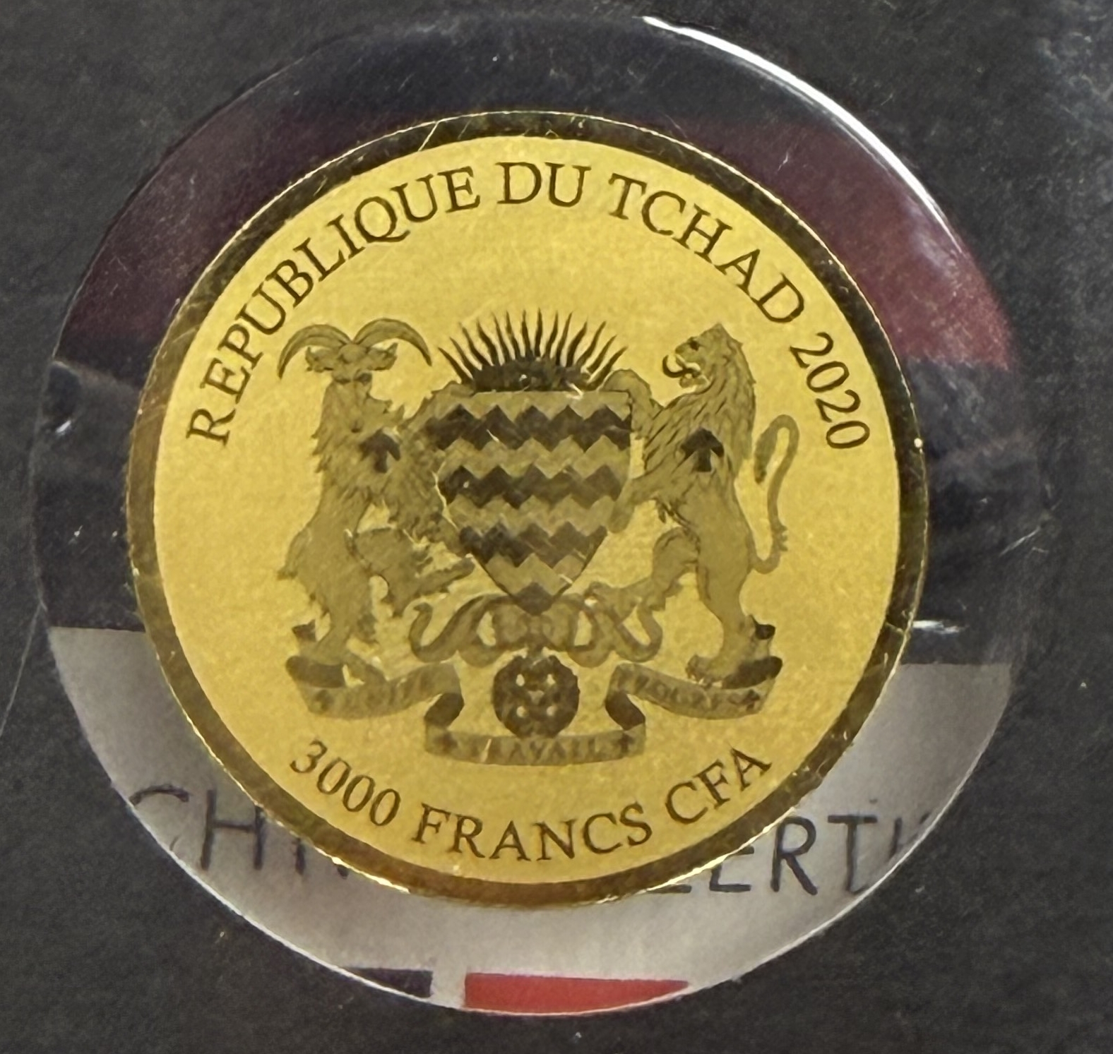 Chad - “German Landmarks and Events in Gold” Series 2020 - 10×3,000 CFA Franc Gold Coins - .999 Gold, Approximately ... - 1 14