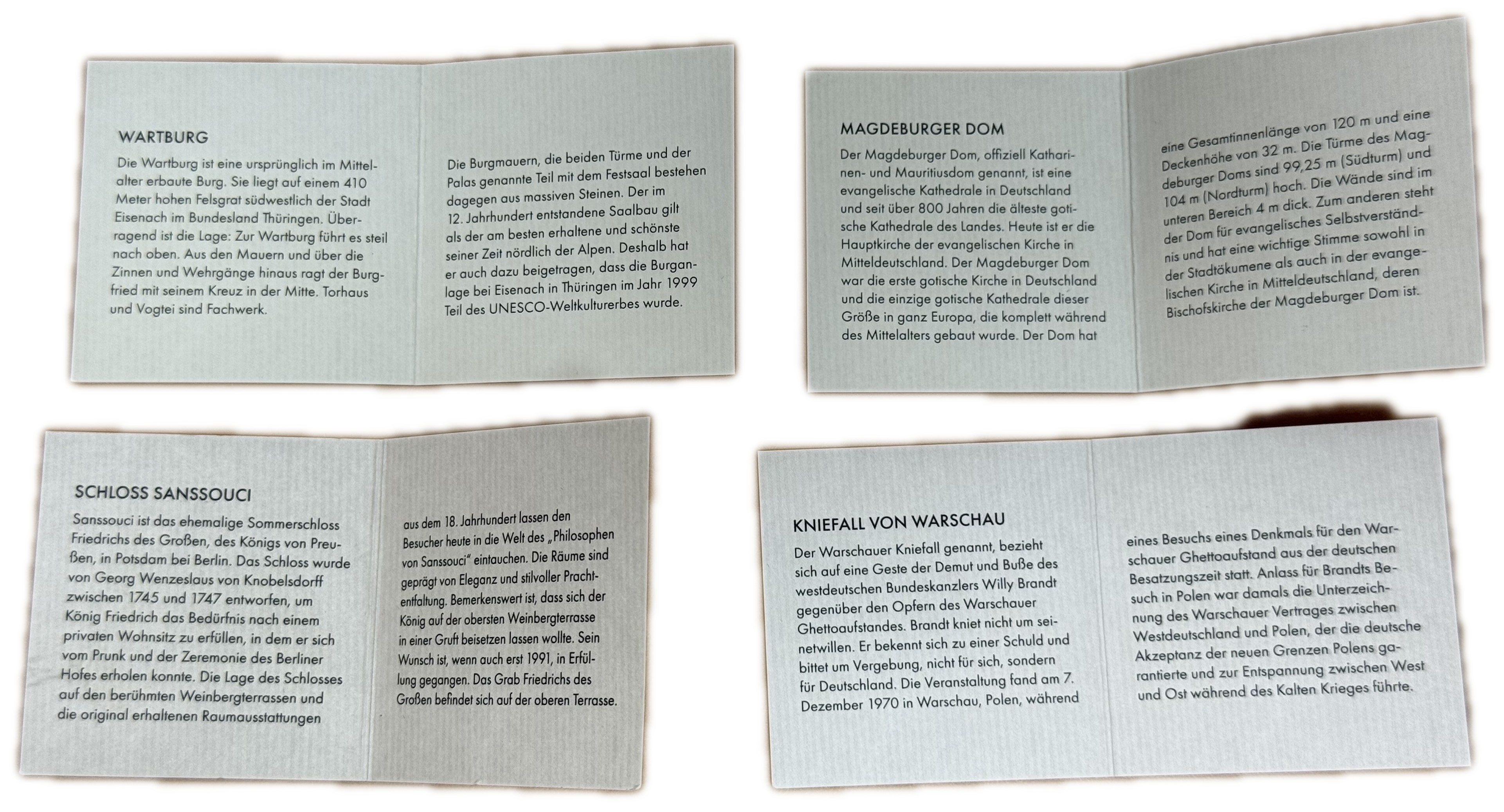 Chad - “German Landmarks and Events in Gold” Series 2020 - 10×3,000 CFA Franc Gold Coins - .999 Gold, Approximately ... - 1 3