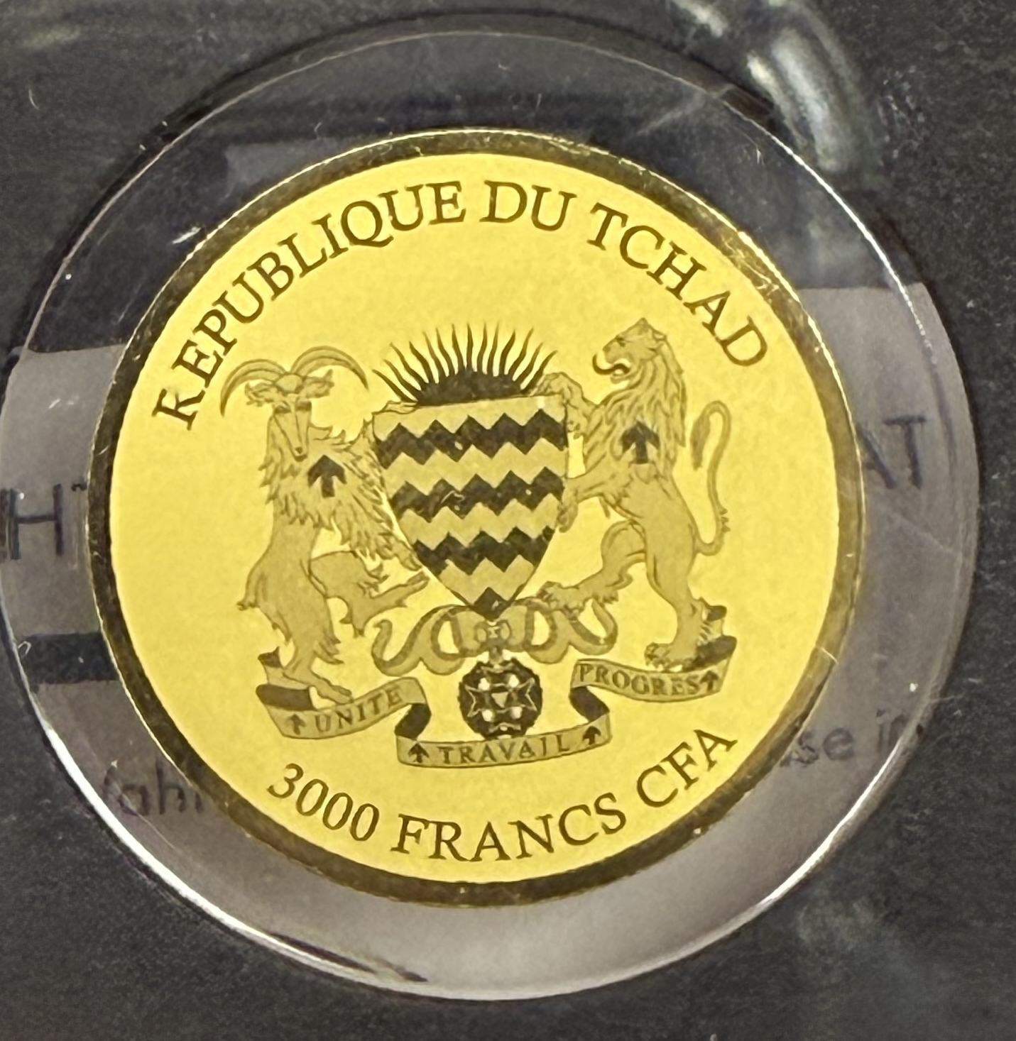 Chad - “German Landmarks and Events in Gold” Series 2020 - 10×3,000 CFA Franc Gold Coins - .999 Gold, Approximately ... - 1 6