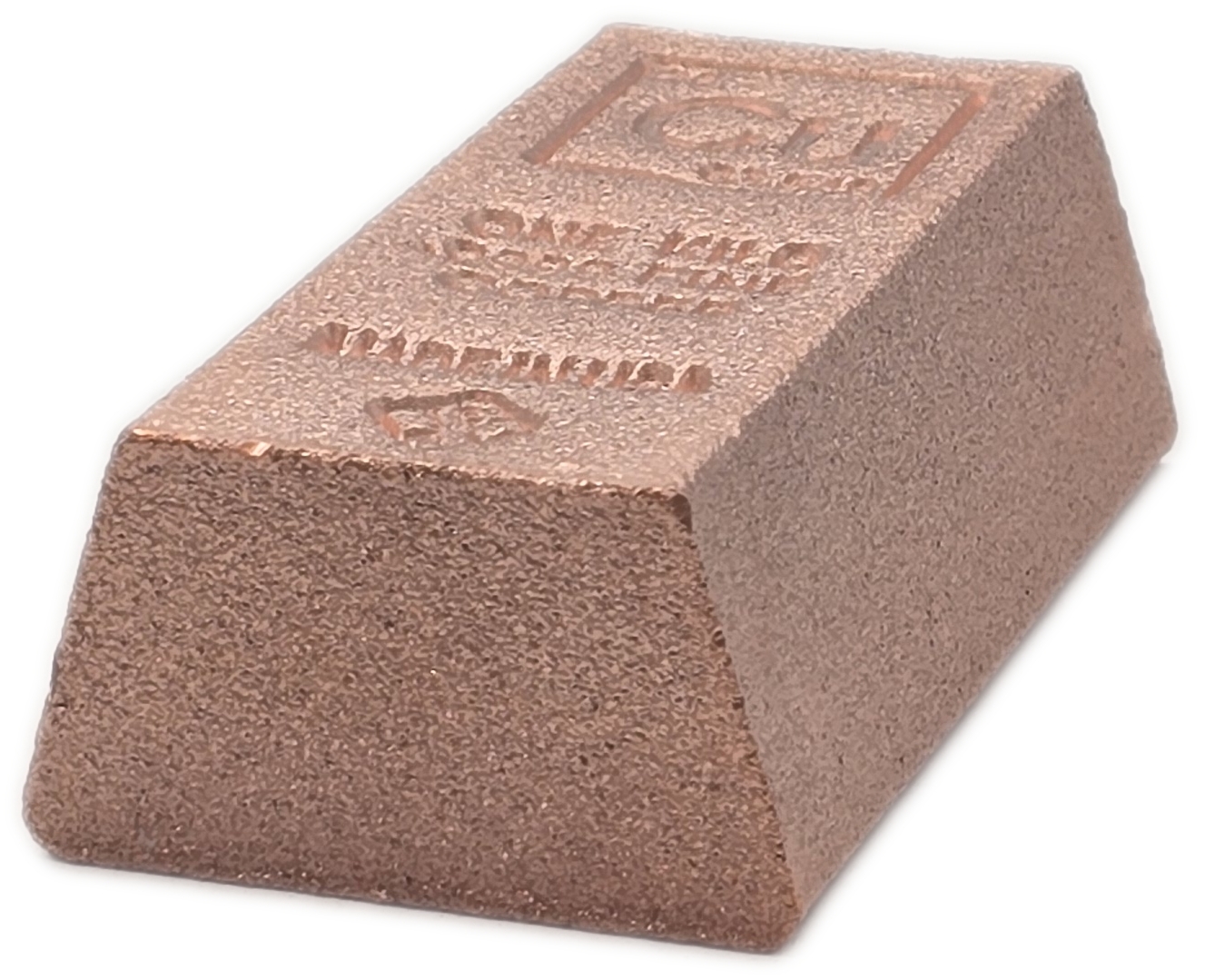 Bullion Bars - United States - 1 Kilo Copper Bar - 999.9 Fine Copper - 1 2