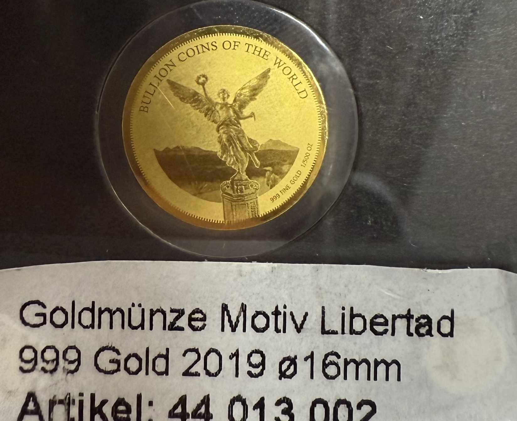 Chad - Set of 12 Gold Coins 3,000 Francs 2019 - Bullion Coins of the World - .999 Gold, Approx. 0.746g (Approx. ... - 1 25