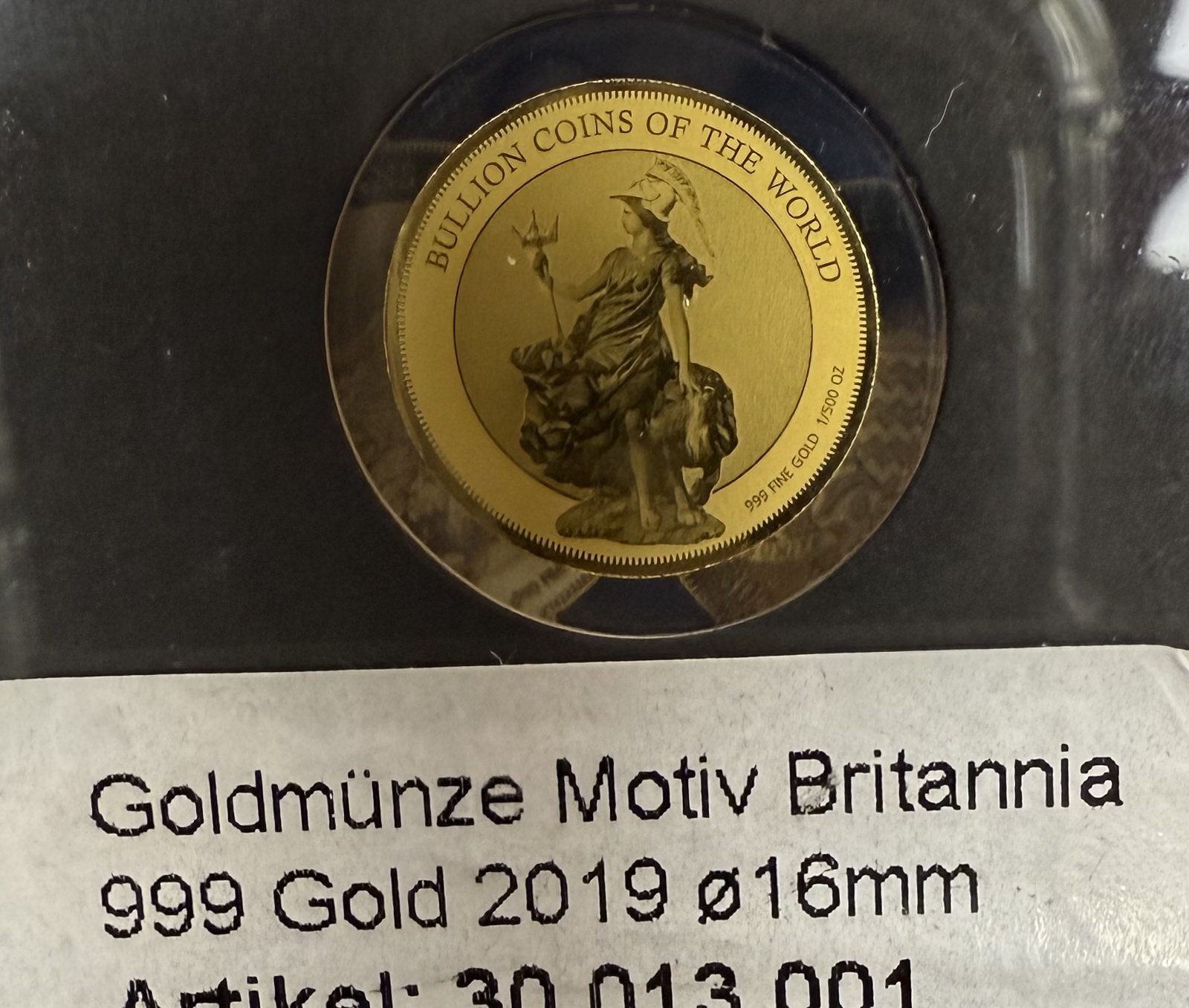 Chad - Set of 12 Gold Coins 3,000 Francs 2019 - Bullion Coins of the World - .999 Gold, Approx. 0.746g (Approx. ... - 1 7