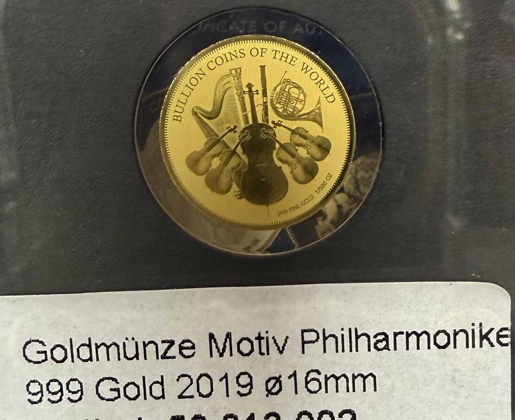 Chad - Set of 12 Gold Coins 3,000 Francs 2019 - Bullion Coins of the World - .999 Gold, Approx. 0.746g (Approx. ... - 1 9