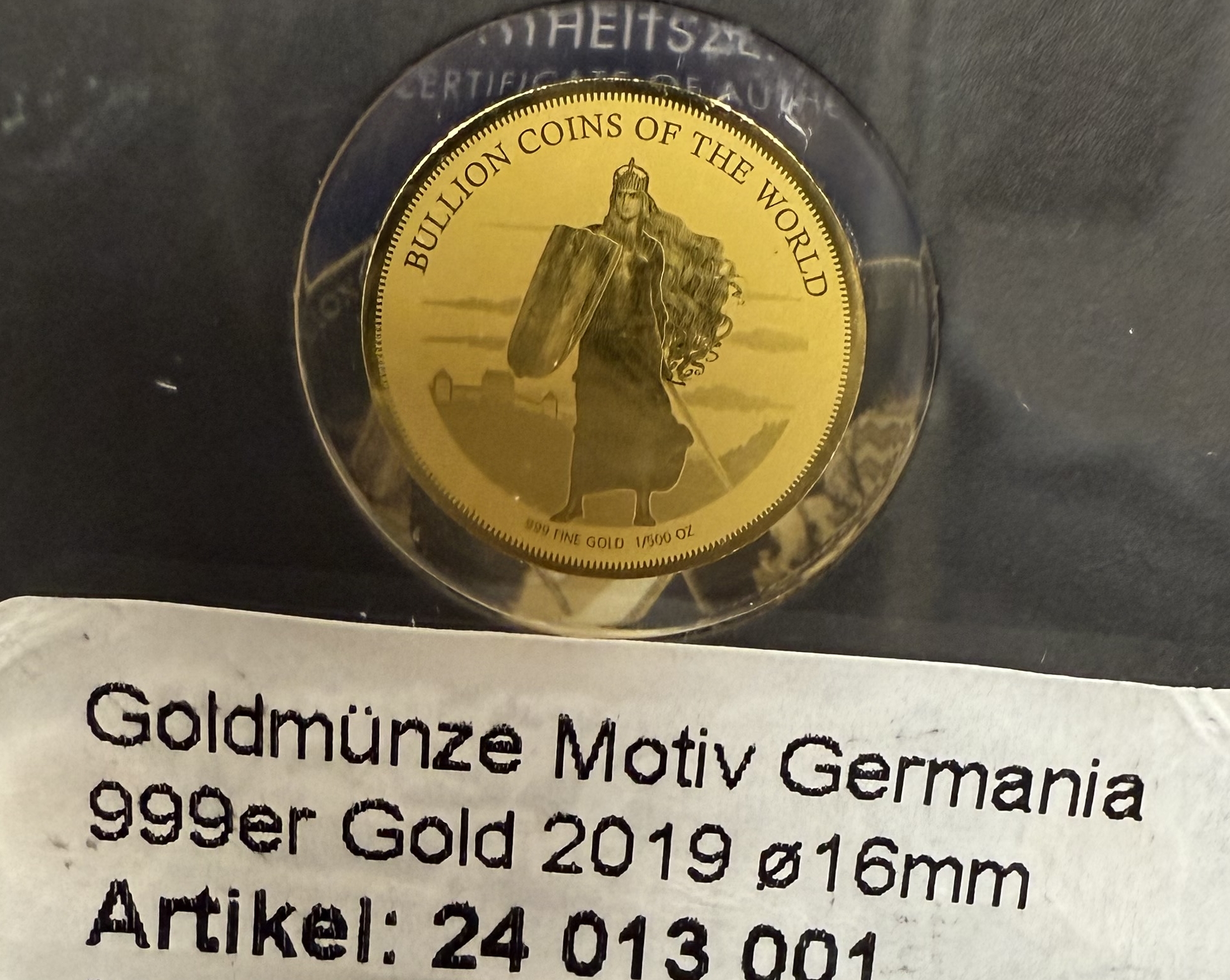 Chad - Set of 12 Gold Coins 3,000 Francs 2019 - Bullion Coins of the World - .999 Gold, Approx. 0.746g (Approx. ... - 1 11