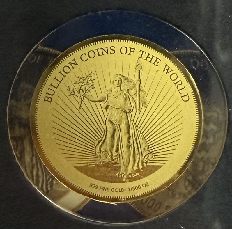 Chad - Set of 12 Gold Coins 3,000 Francs 2019 - Bullion Coins of the World - .999 Gold, Approx. 0.746g (Approx. ... - 1 17