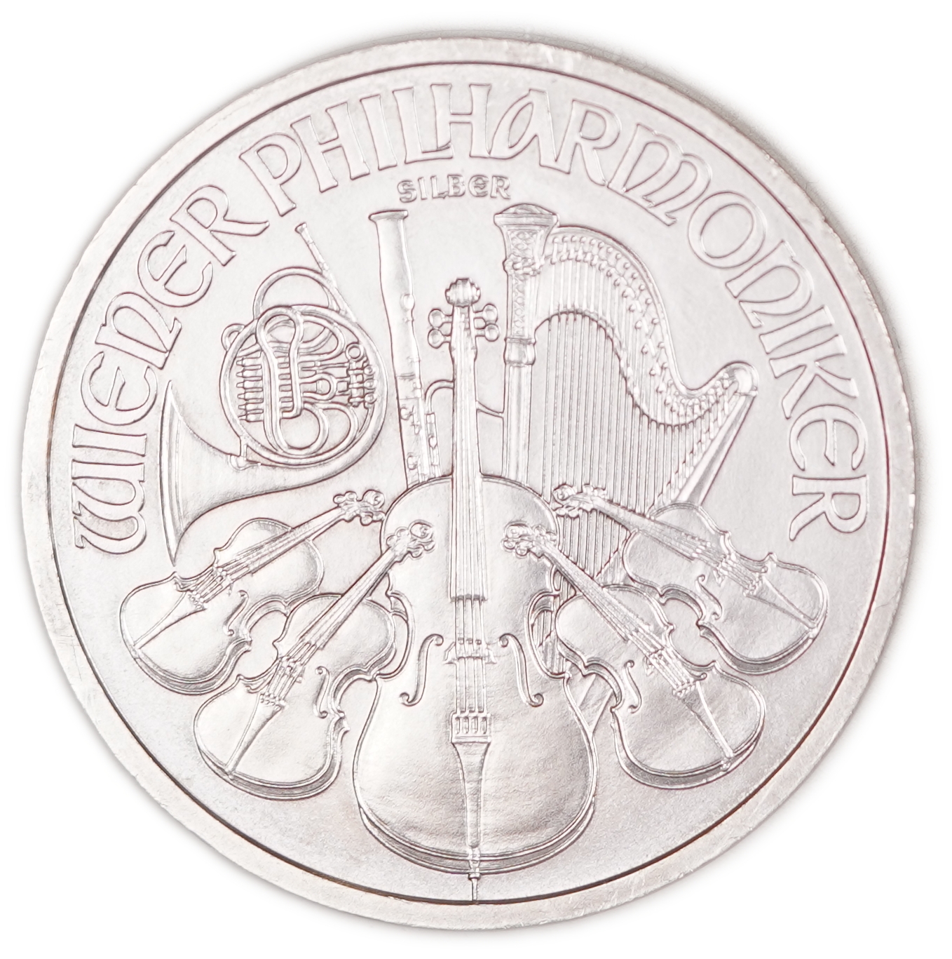 Austria - 1.50 Euro 2009, Vienna Philharmonic - .999 Silver, One Ounce (Approximately 31.1 g of Pure Silver, 1 Troy ... - 1 0