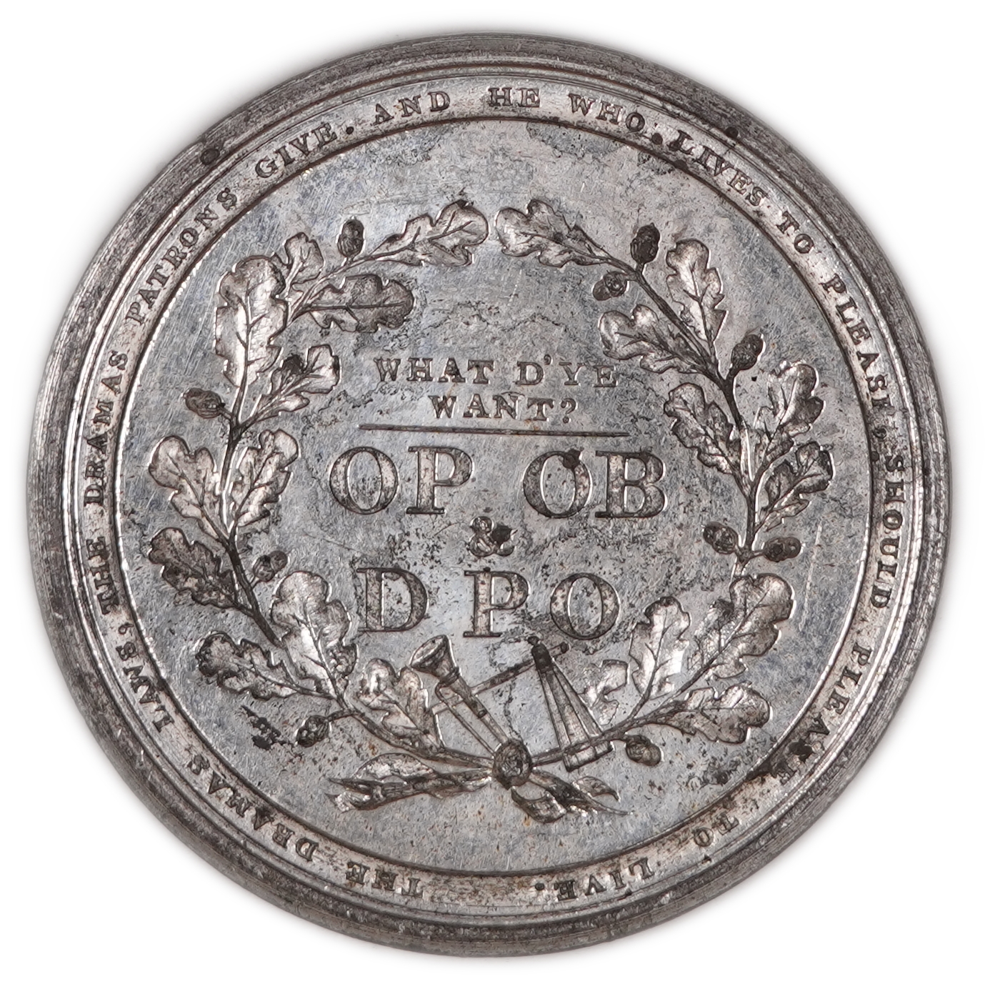 Judaica / Zionism - England, Antisemitic Medal “The Jew Which Shakespeare Drew”, Late 18th Century - 1 1