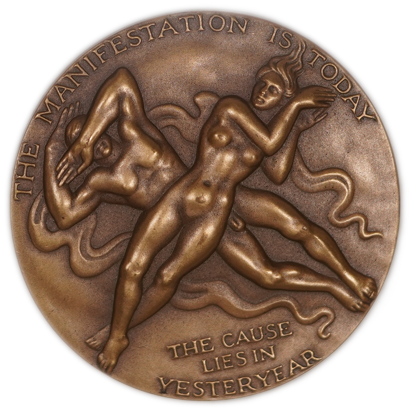 Judaica / Zionism - Sigmund Freud Medal - Bronze - 1 1