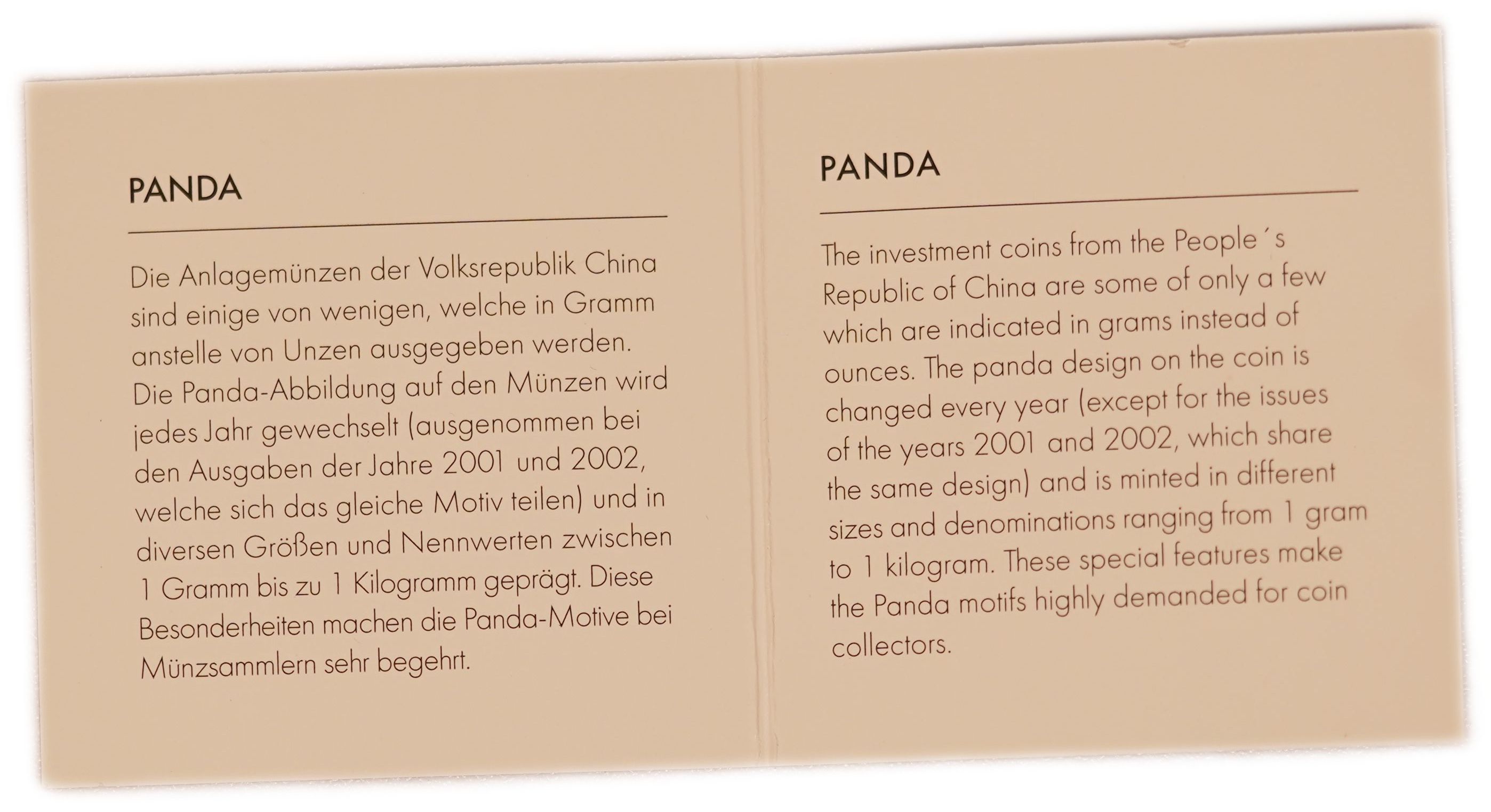 Chad - 3,000 Francs CFA 2019-2020 - Bullion Coins of the World, Panda and Springbok - Lot of 4 Gold 999 Coins ... - 1 3