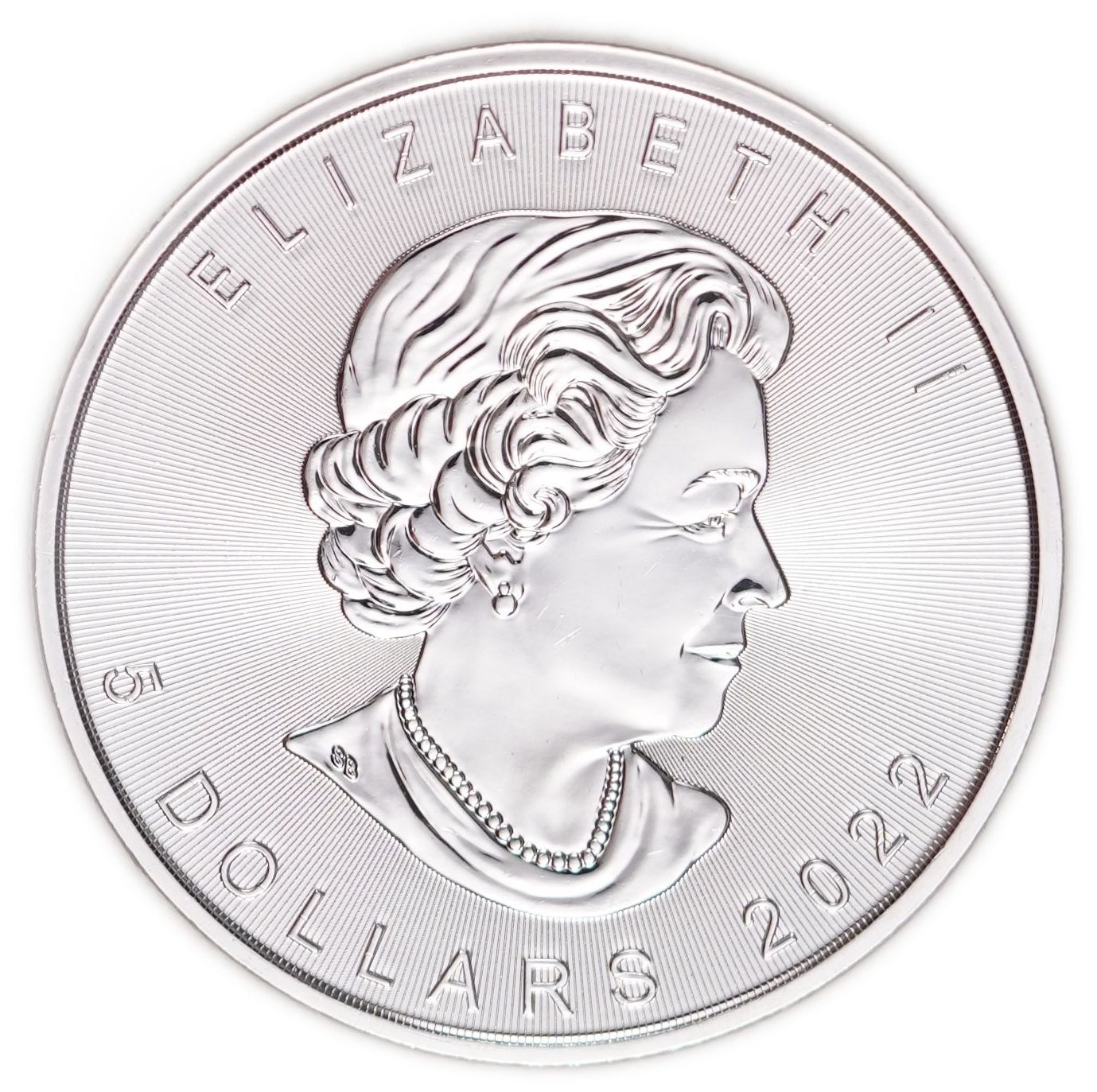 Canada - 5 Dollars 2022, Silver Maple Leaf - .9999 Silver, 31.11 g (Approximately 31.1 g of Pure Silver, 1 Ounce) - 1 1
