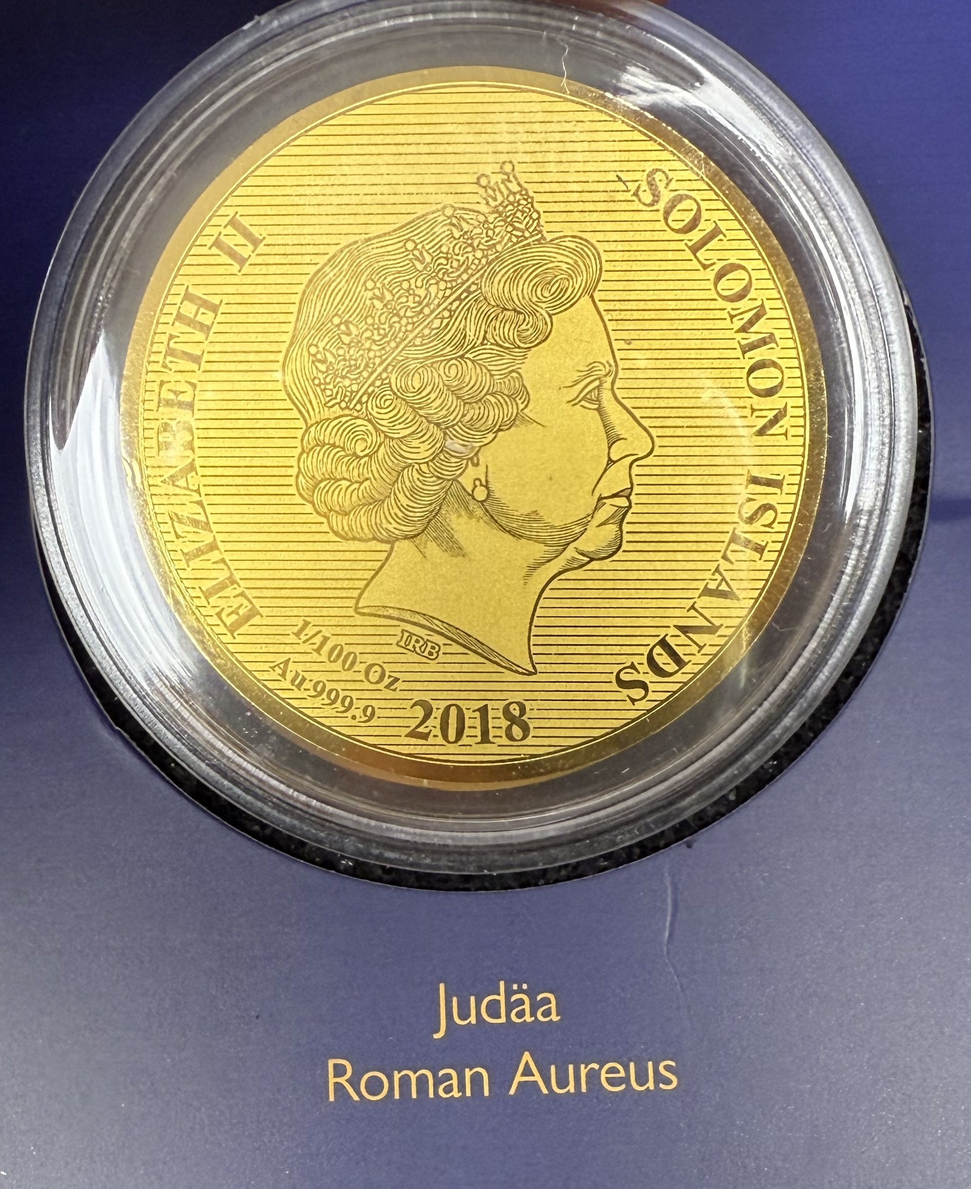 Solomon Islands - “The World’s Most Valuable Gold Coins” Series 2018 - 7×10 Dollar Coins - .999 Gold, Approximately ... - 1 7
