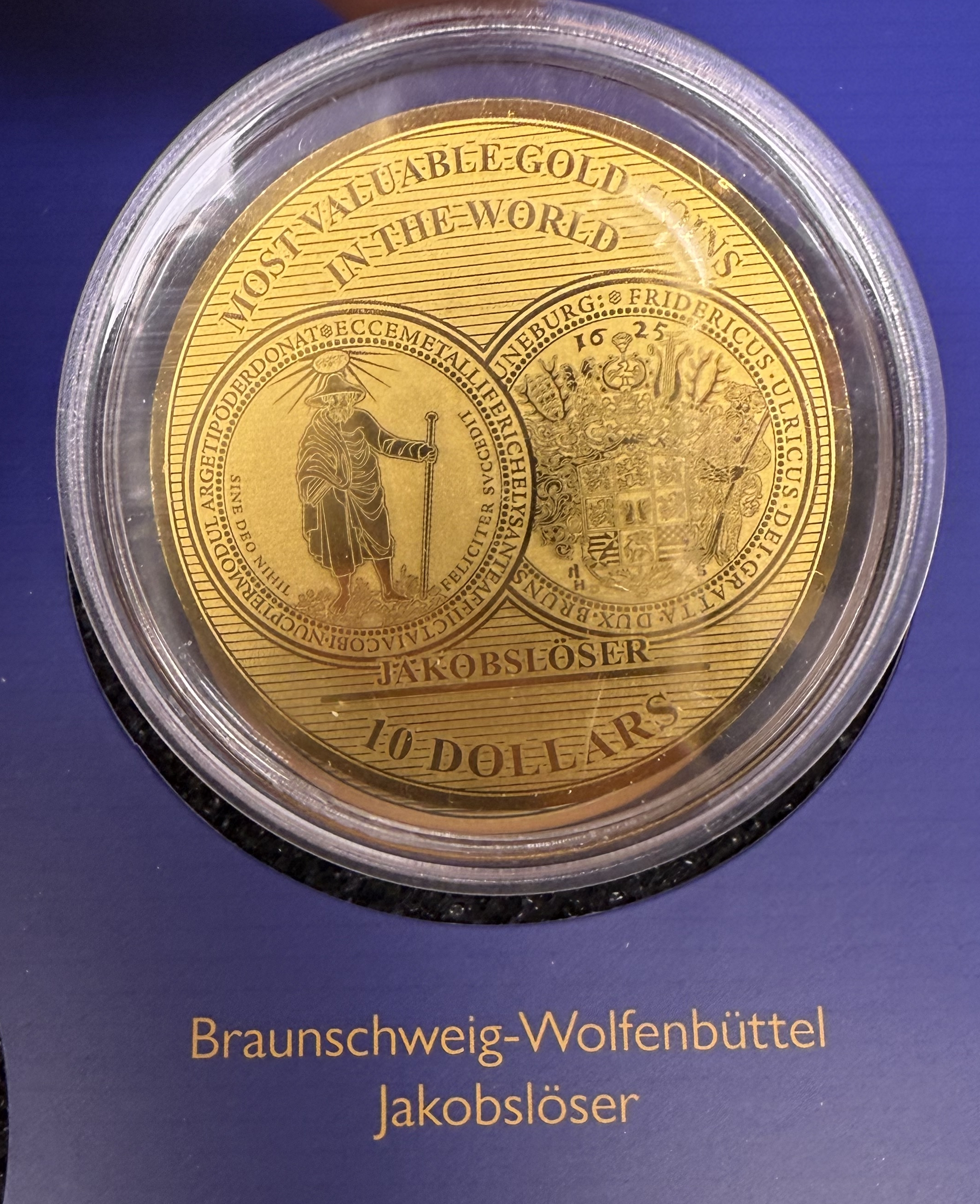 Solomon Islands - “The World’s Most Valuable Gold Coins” Series 2018 - 7×10 Dollar Coins - .999 Gold, Approximately ... - 1 12