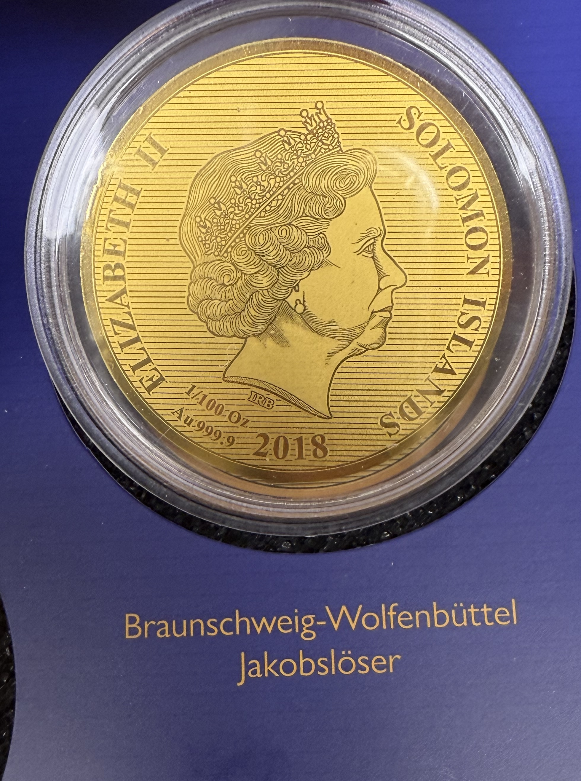 Solomon Islands - “The World’s Most Valuable Gold Coins” Series 2018 - 7×10 Dollar Coins - .999 Gold, Approximately ... - 1 13
