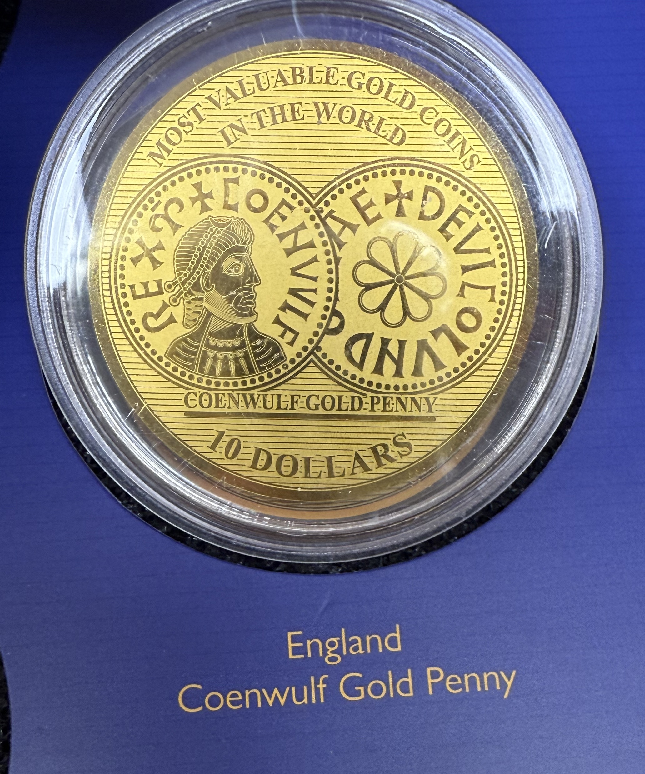 Solomon Islands - “The World’s Most Valuable Gold Coins” Series 2018 - 7×10 Dollar Coins - .999 Gold, Approximately ... - 1 14