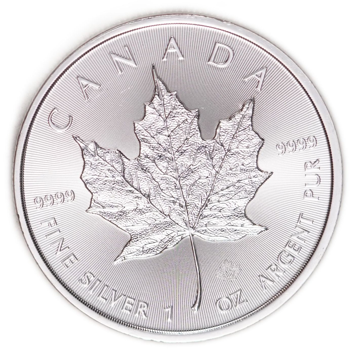 Canada - 5 Dollars 2022, Silver Maple Leaf - .9999 Silver, 31.11 g (Approximately 31.1 g of Pure Silver, 1 Ounce) - 1 0