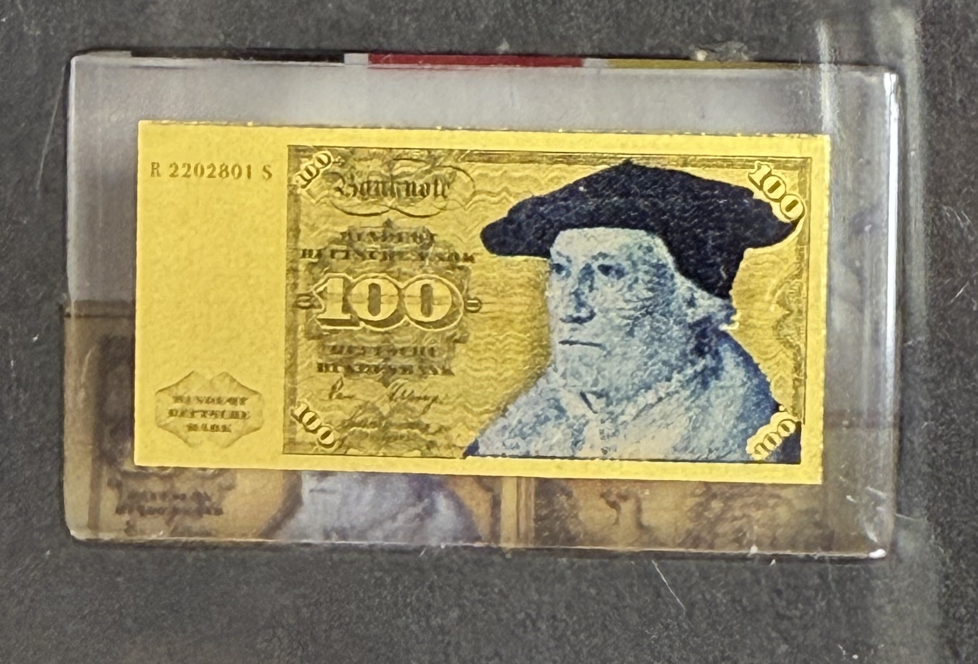 Germany - Set of 12 Miniature Gold Bars - German and Euro Banknotes - .999 Gold, Approx. 0.746g (Approx. 0.746g Net ... - 1 17