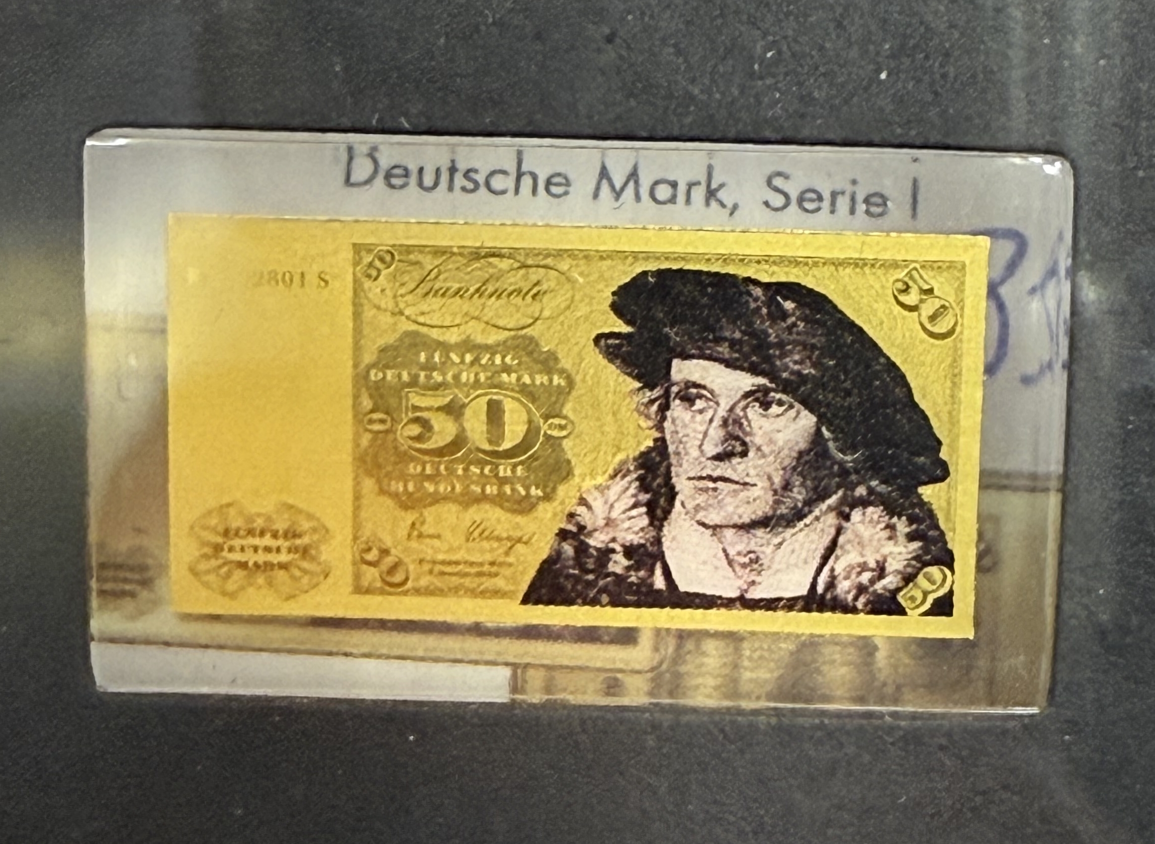 Germany - Set of 12 Miniature Gold Bars - German and Euro Banknotes - .999 Gold, Approx. 0.746g (Approx. 0.746g Net ... - 1 8