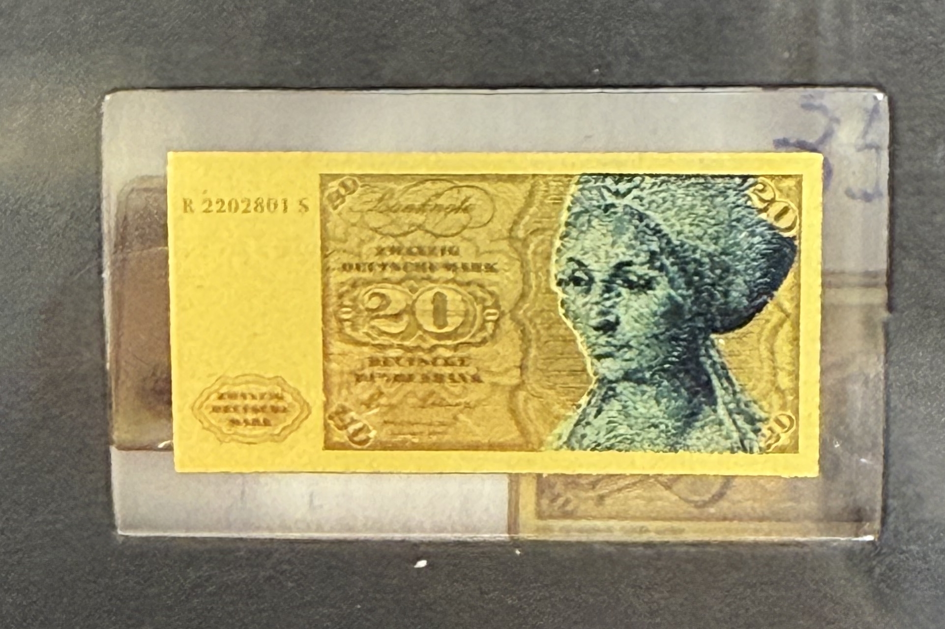 Germany - Set of 12 Miniature Gold Bars - German and Euro Banknotes - .999 Gold, Approx. 0.746g (Approx. 0.746g Net ... - 1 13