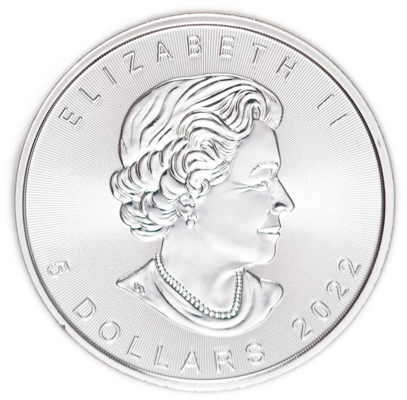 Canada - 5 Dollars 2022, Silver Maple Leaf - .9999 Silver, 31.11 g (Approximately 31.1 g of Pure Silver, 1 Ounce) - 1 1