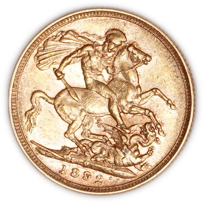 Britain - Australia - 1 Sovereign 1892 M - Queen Victoria - Jubilee Head - Spink 3867C - Marsh 136 - Gold 916.7 ... - 1 0