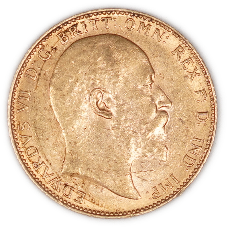 Great Britain - 1 Sovereign 1910, King Edward VII - 22 Carat Gold, Weight 7.98 g (Approximately 7.32 g of Pure Gold ... - 1 1