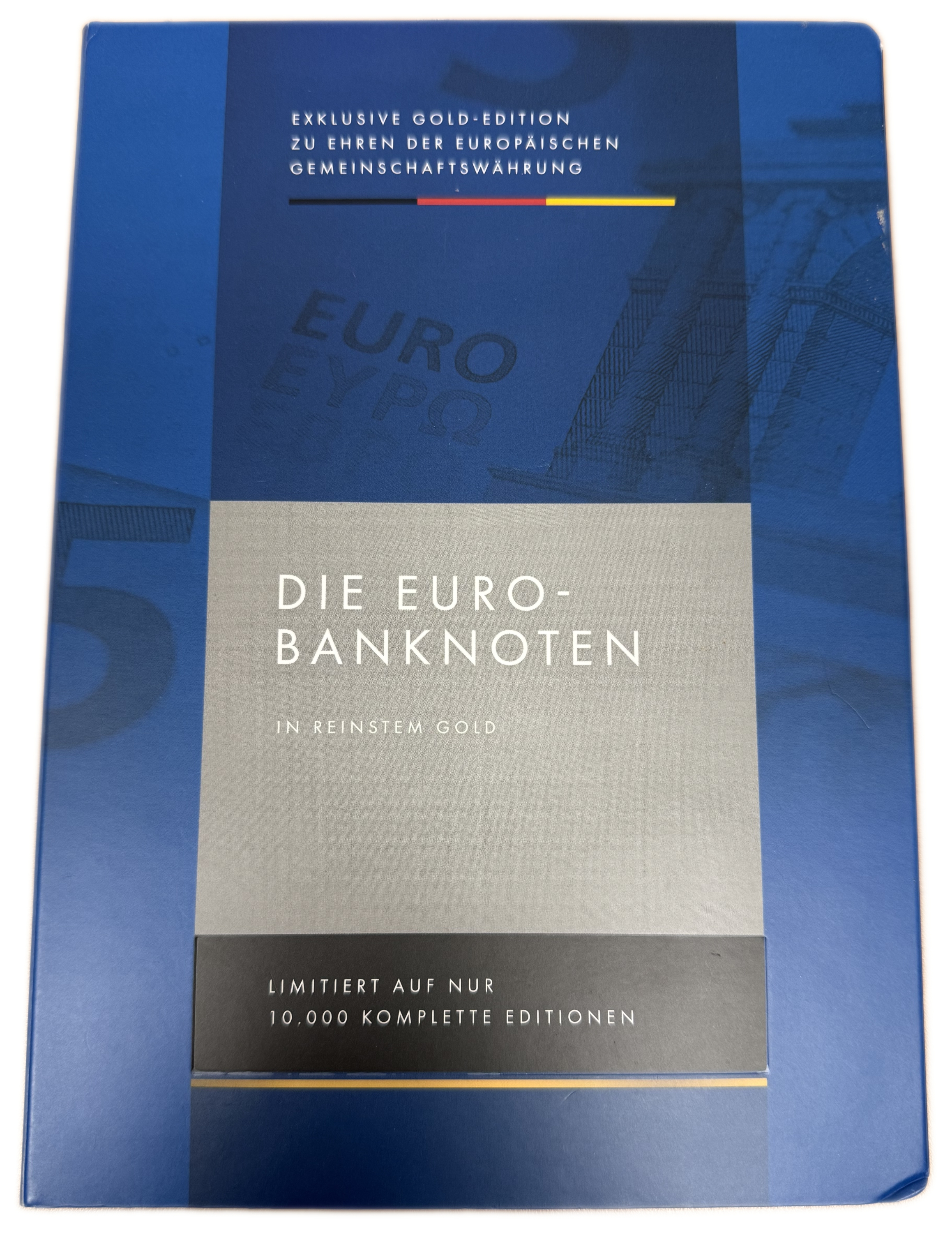 Germany - Gold Bars - Euro Banknotes in Pure Gold Series - 7 Gold .999 Bars - Approximately 1.93g Pure Gold in ... - 1 9