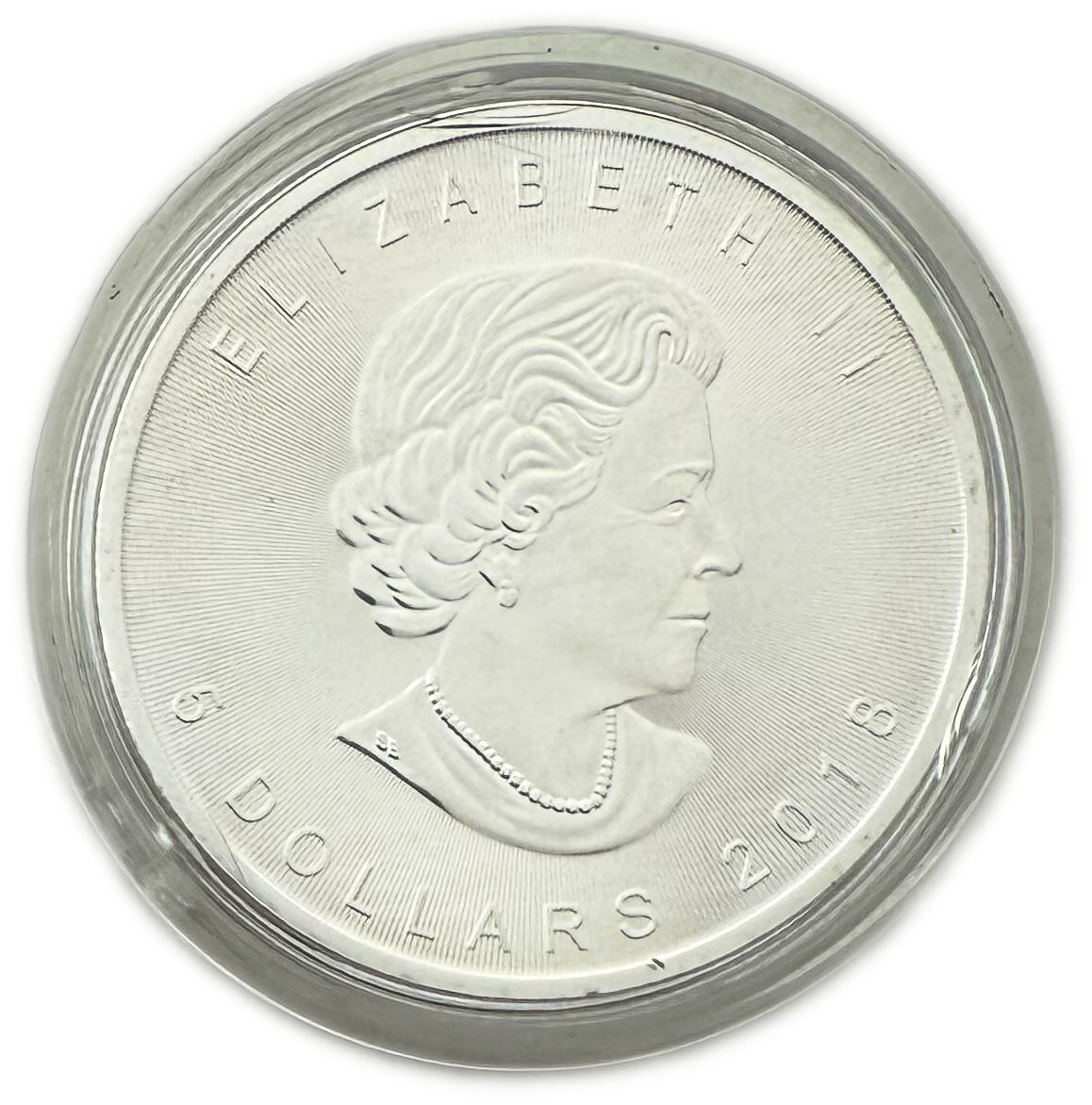 Canada - 5 Dollars 2018 - Silent Night - .9999 Silver, 31.1g, approx. 31.1g pure silver (1 oz), 38 mm - BU / Color - 1 1