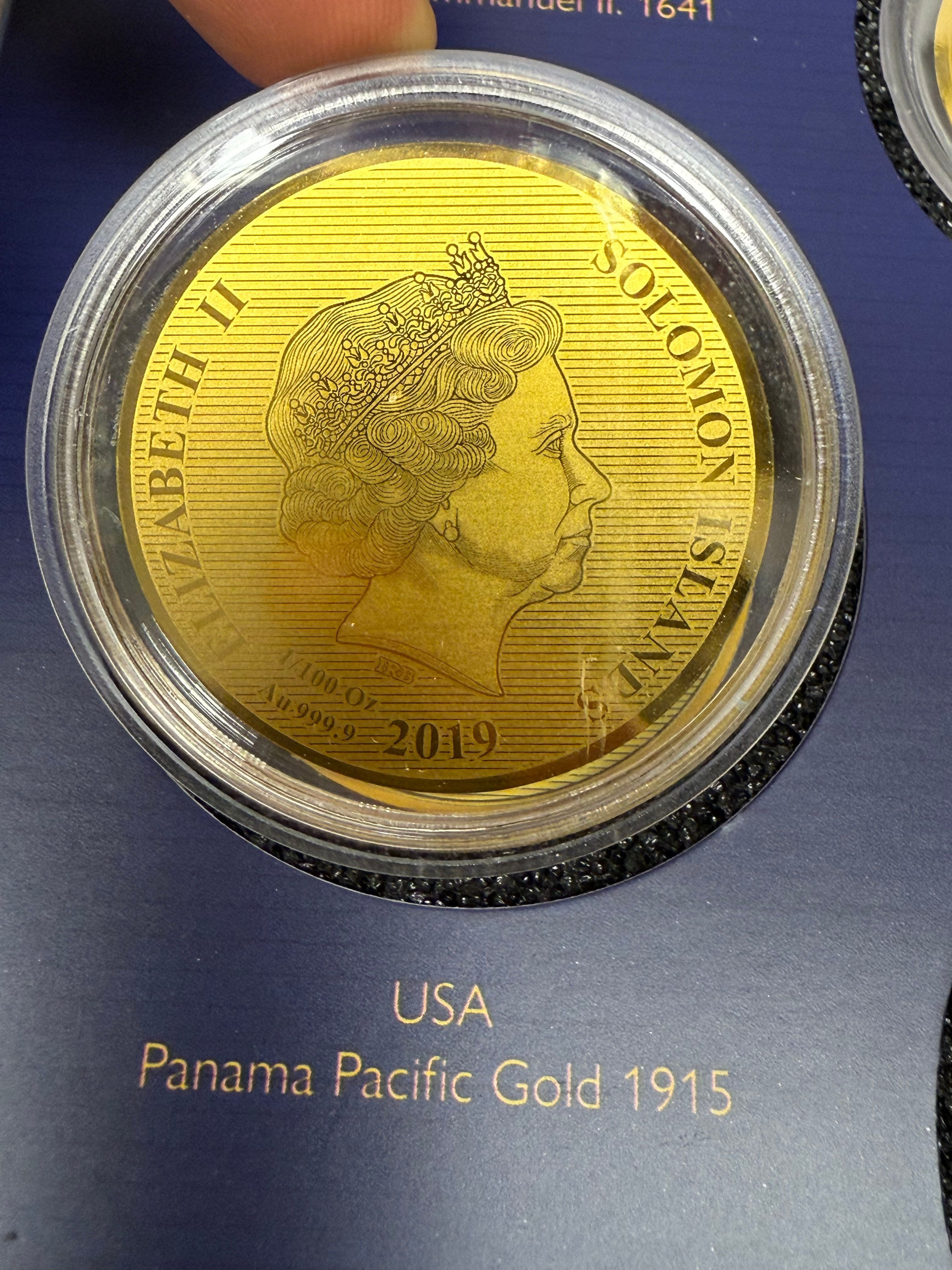 Solomon Islands - “The World’s Most Valuable Gold Coins” Series 2019 - 7×10 Dollar Coins - .9999 Gold ... - 1 8
