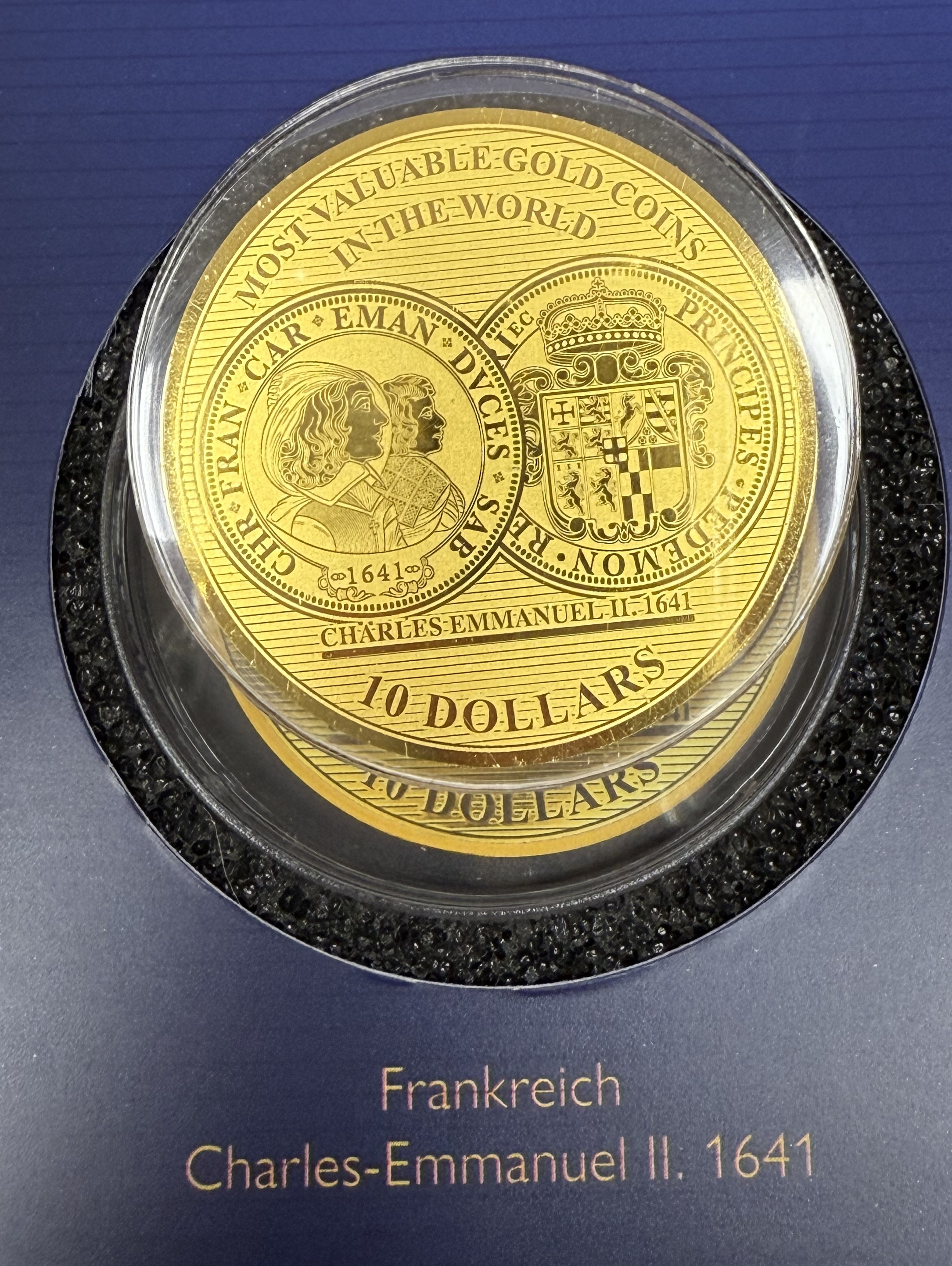 Solomon Islands - “The World’s Most Valuable Gold Coins” Series 2019 - 7×10 Dollar Coins - .9999 Gold ... - 1 15