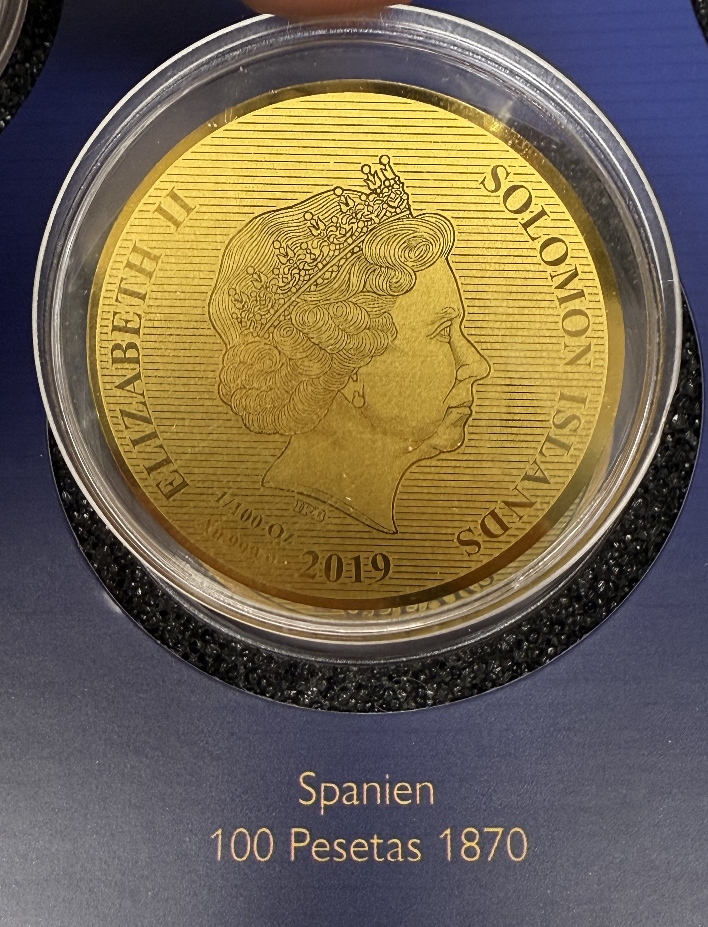 Solomon Islands - “The World’s Most Valuable Gold Coins” Series 2019 - 7×10 Dollar Coins - .9999 Gold ... - 1 4
