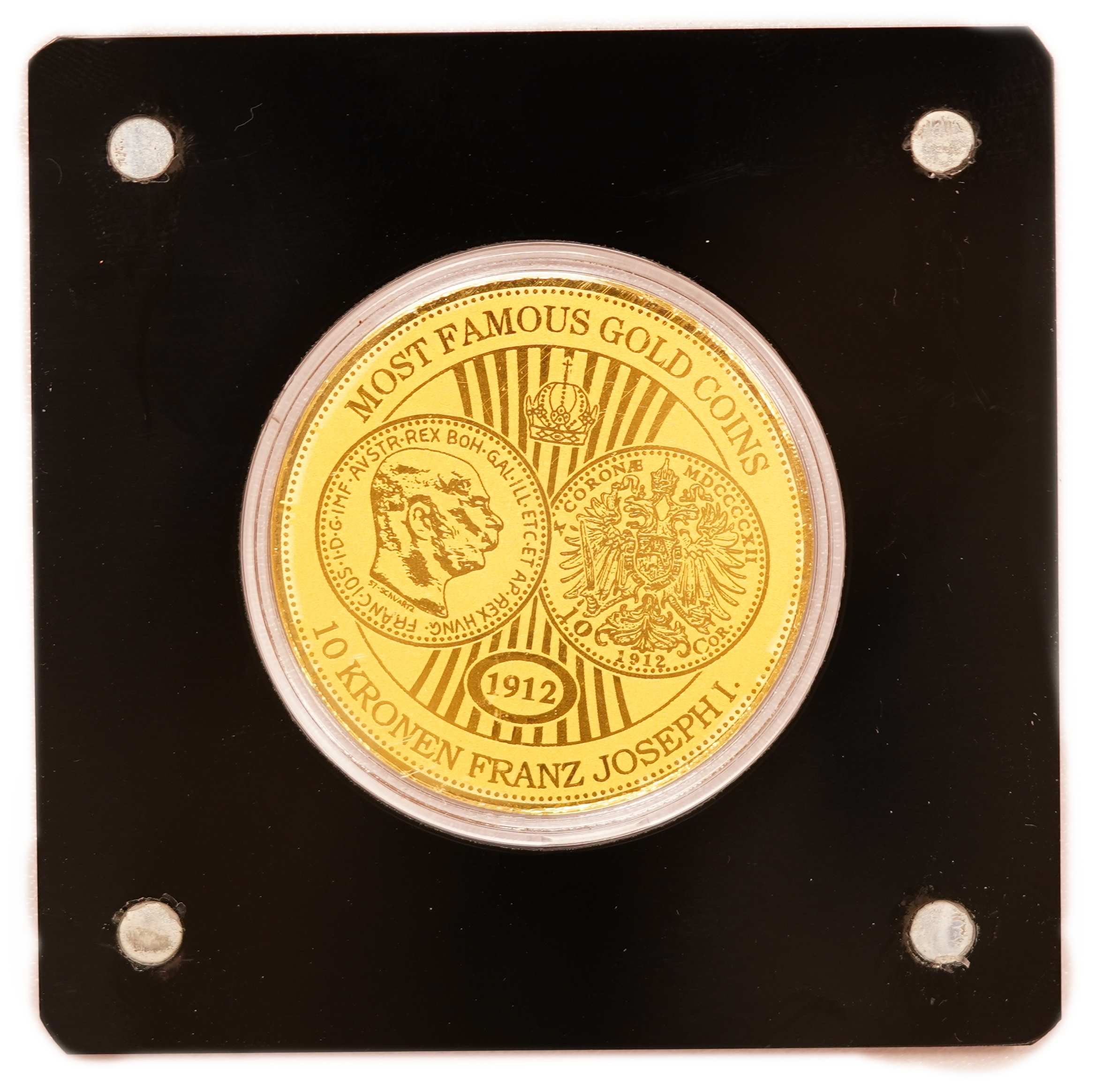 Niger - 100 Francs CFA 2021-2022 - Most Famous Gold Coins - Set of 3 Gold 999 Coins, 0.16g Each (approx. 0.48g Gold ... - 1 3