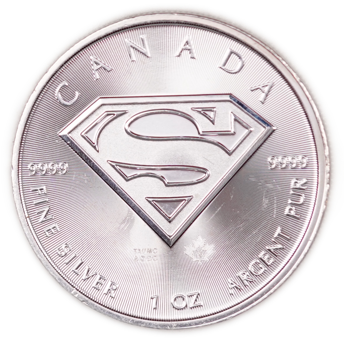 Canada - Lot of 5 Identical 5 Dollar Coins 2016, Superman - .9999 Silver, Total Gross Weight 155.55 g ... - 1 11