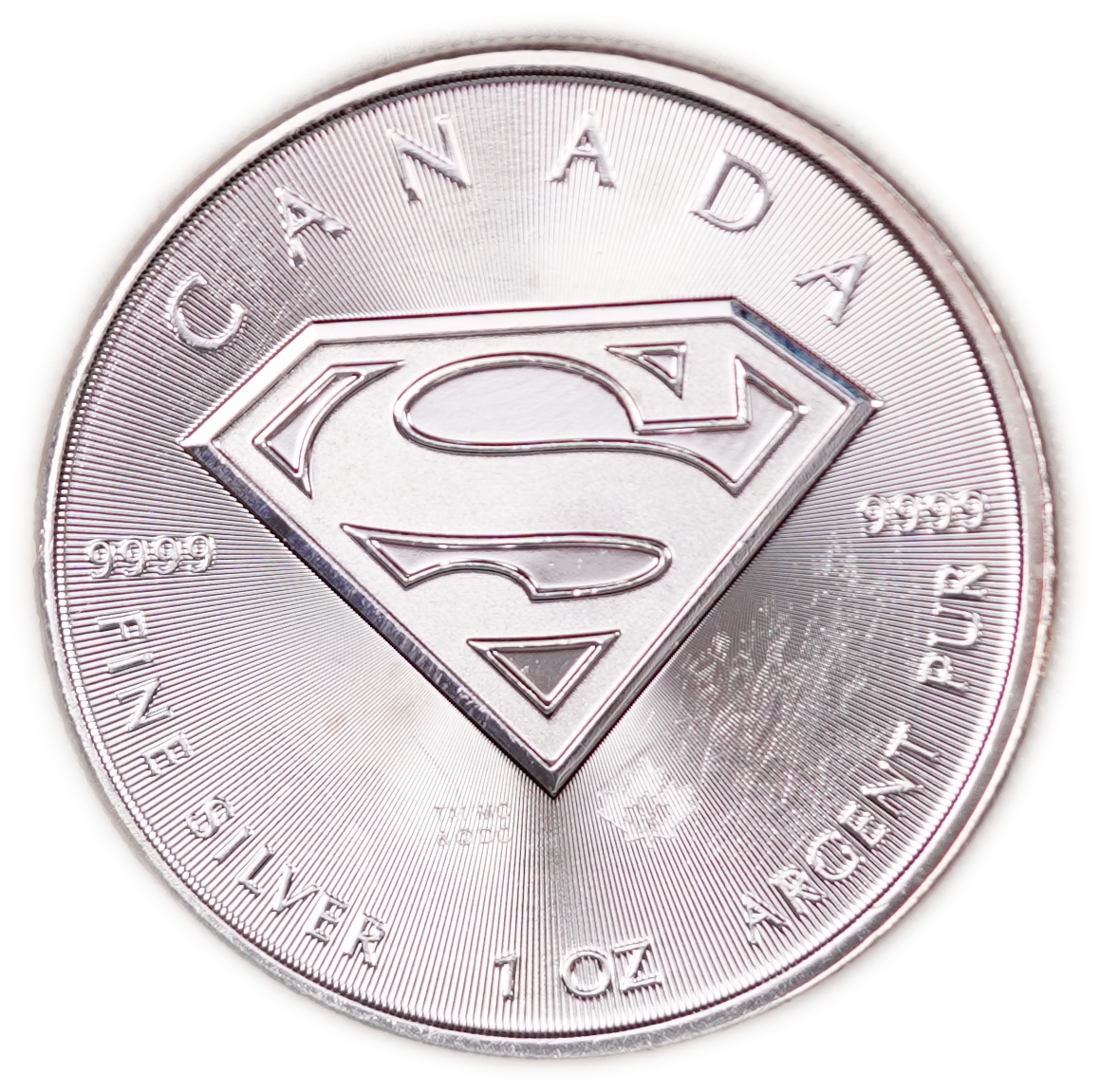 Canada - Lot of 5 Identical 5 Dollar Coins 2016, Superman - .9999 Silver, Total Gross Weight 155.55 g ... - 1 7