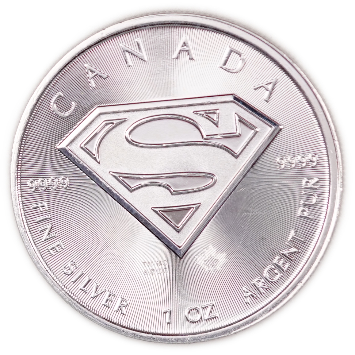 Canada - Lot of 5 Identical 5 Dollar Coins 2016, Superman - .9999 Silver, Total Gross Weight 155.55 g ... - 1 1