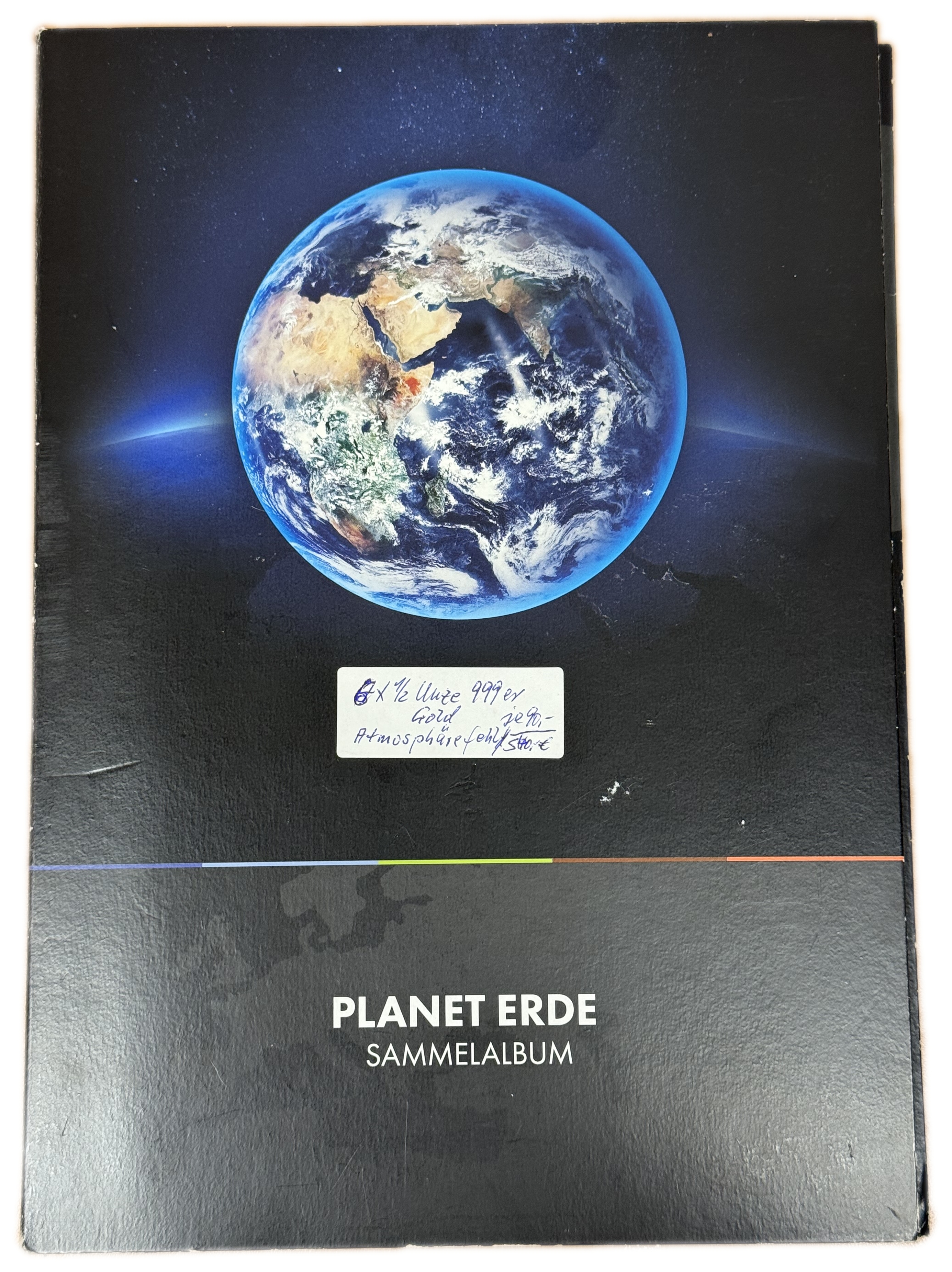 Chad - “Planet Earth” Series - 6 Gold .999 Coins from 2020 - 5×5,000 CFA Francs and One 3,000 CFA Francs - ... - 1 14
