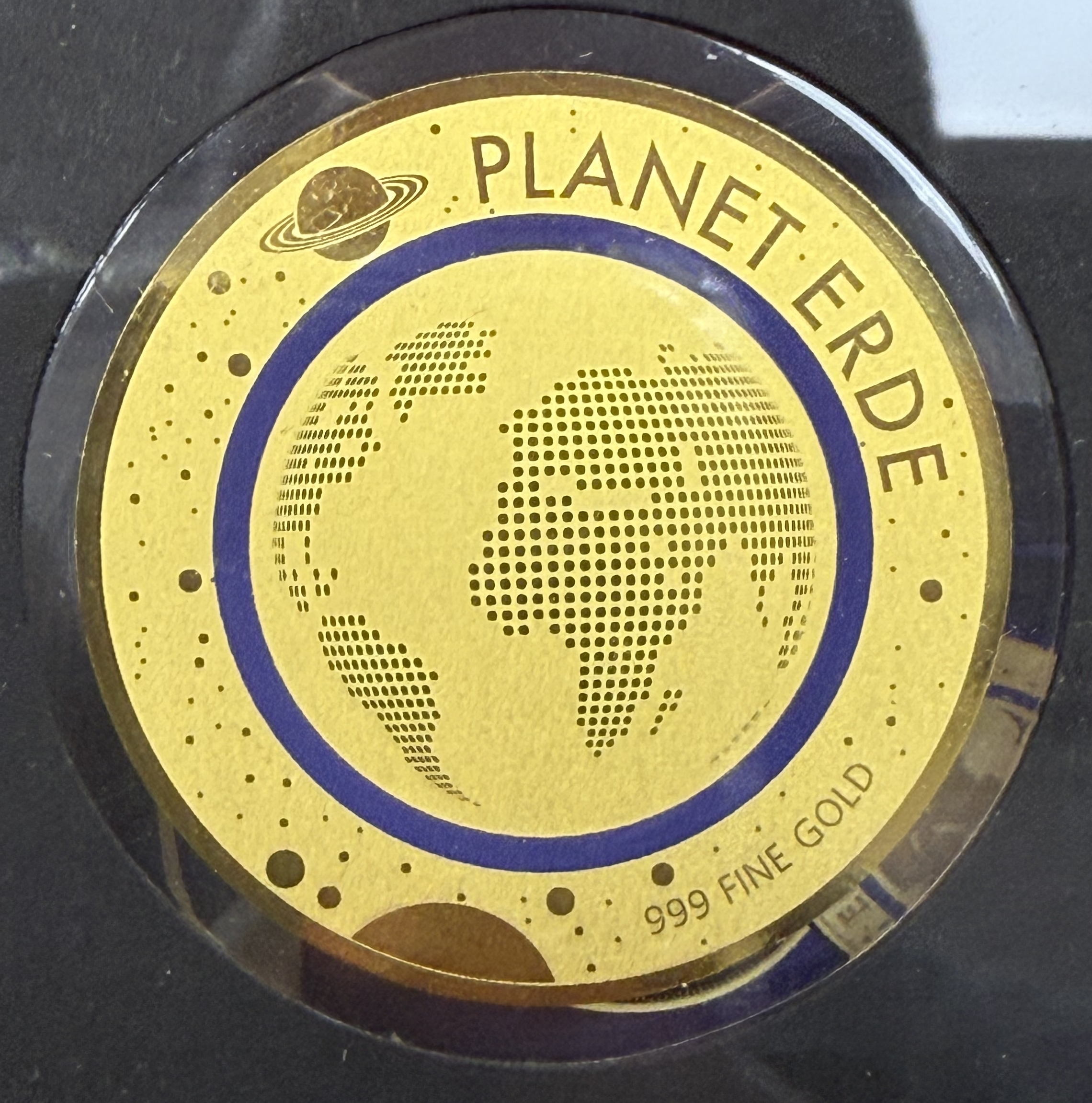 Chad - “Planet Earth” Series - 6 Gold .999 Coins from 2020 - 5×5,000 CFA Francs and One 3,000 CFA Francs - ... - 1 18