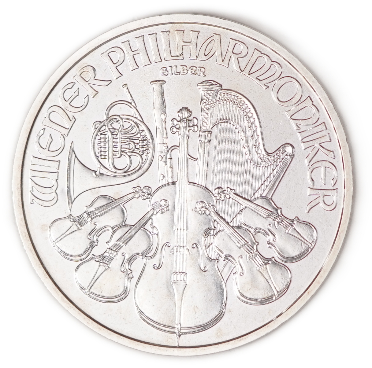 Austria - 1.50 Euro 2023 - Vienna Philharmonic - Silver 999, 1oz (31.1g Pure Silver) - 1 0