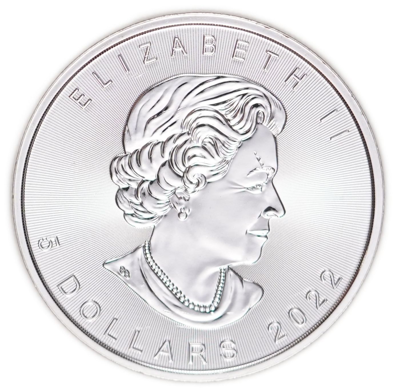 Canada - 5 Dollars 2022, Silver Maple Leaf - .9999 Silver, 31.11 g (Approximately 31.1 g of Pure Silver, 1 Ounce) - 1 1