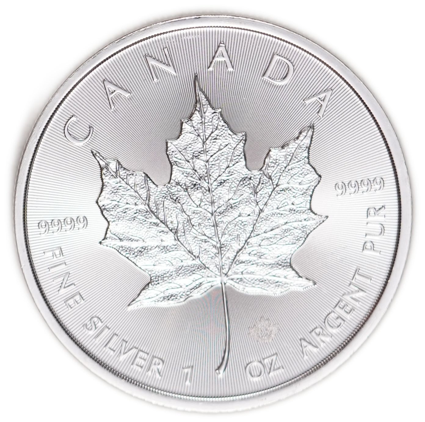 Canada - 5 Dollars 2022, Silver Maple Leaf - .9999 Silver, 31.11 g (Approximately 31.1 g of Pure Silver, 1 Ounce) - 1 0