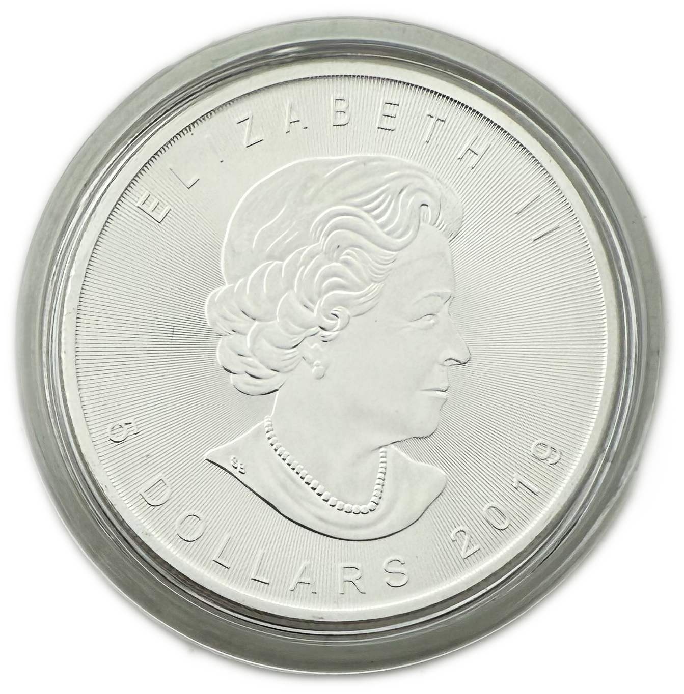 Canada - 5 Dollars 2019 - Maple Leaf - New Year - .9999 Silver, 31.1g, approx. 31.1g pure silver (1 oz), 38 mm - BU ... - 1 1