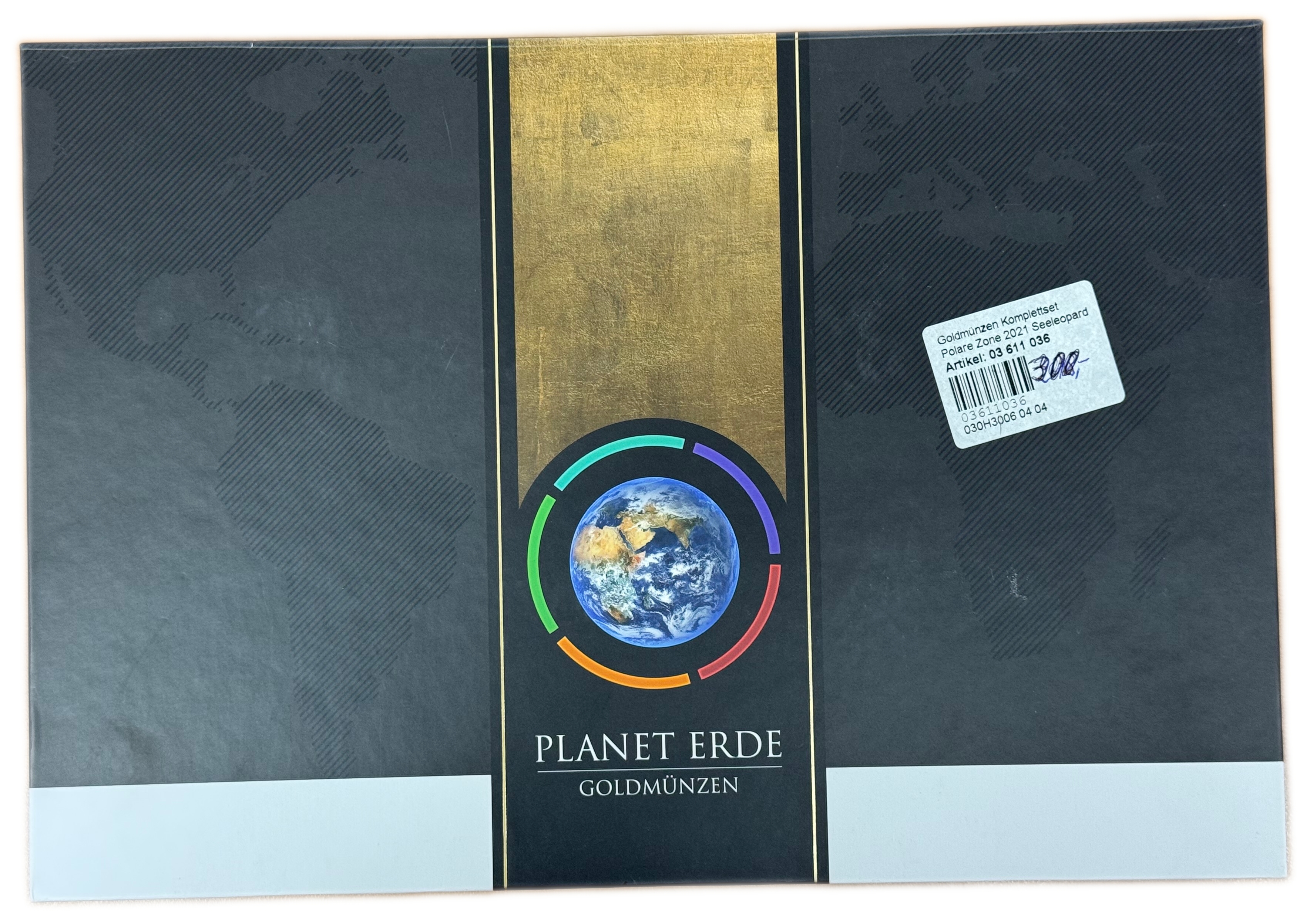 Chad - “Polar Zone” Series 2021 - 5×5,000 CFA Franc Gold Coins - .999 Gold, Approximately 0.778g Pure Gold in Total ... - 1 14