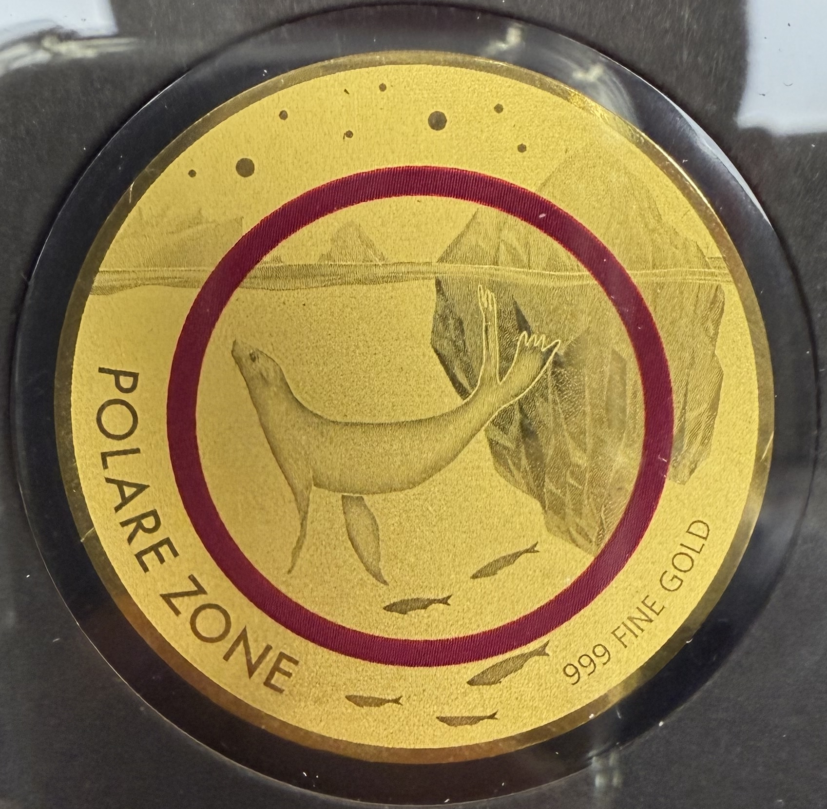Chad - “Polar Zone” Series 2021 - 5×5,000 CFA Franc Gold Coins - .999 Gold, Approximately 0.778g Pure Gold in Total ... - 1 11