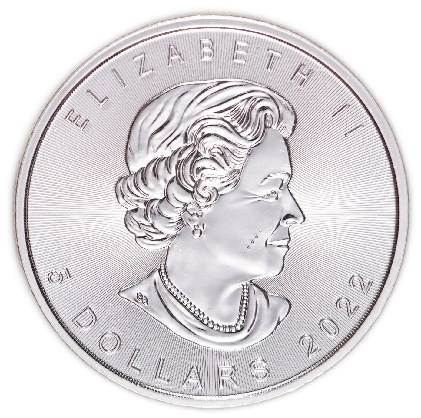 Canada - 5 Dollars 2022, Silver Maple Leaf - .9999 Silver, 31.11 g (Approximately 31.1 g of Pure Silver, 1 Ounce) - 1 1